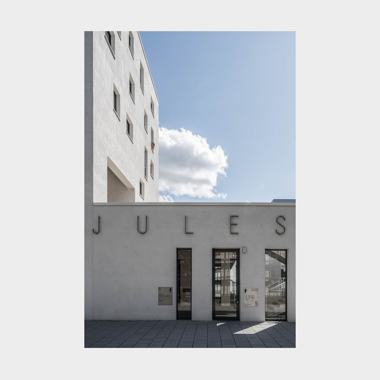 Architekturfotografie Neu Ulm Sozialer Wohnbau Jules et Jim