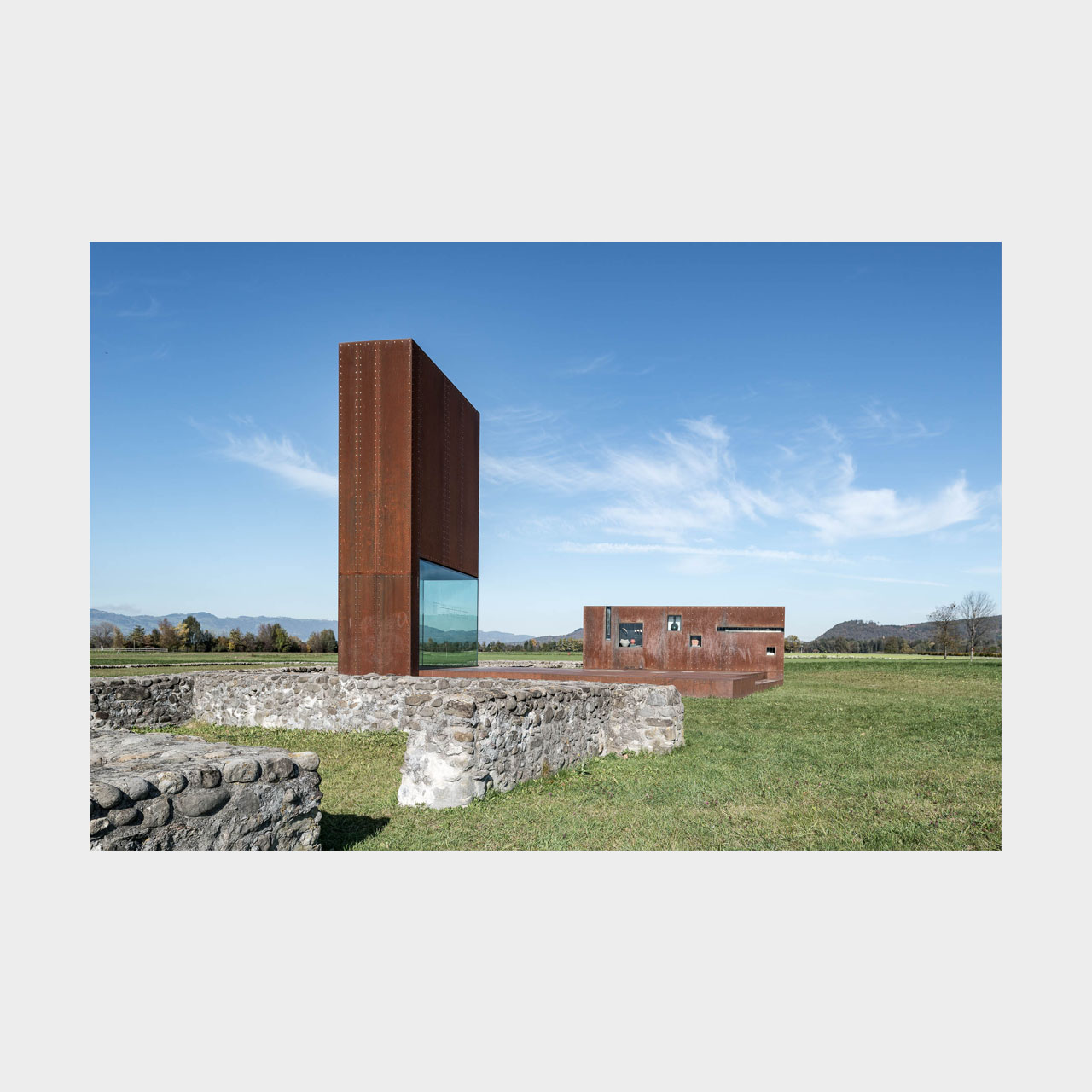 Architekturfotografie Rankweil Freiluftmuseum Römervilla