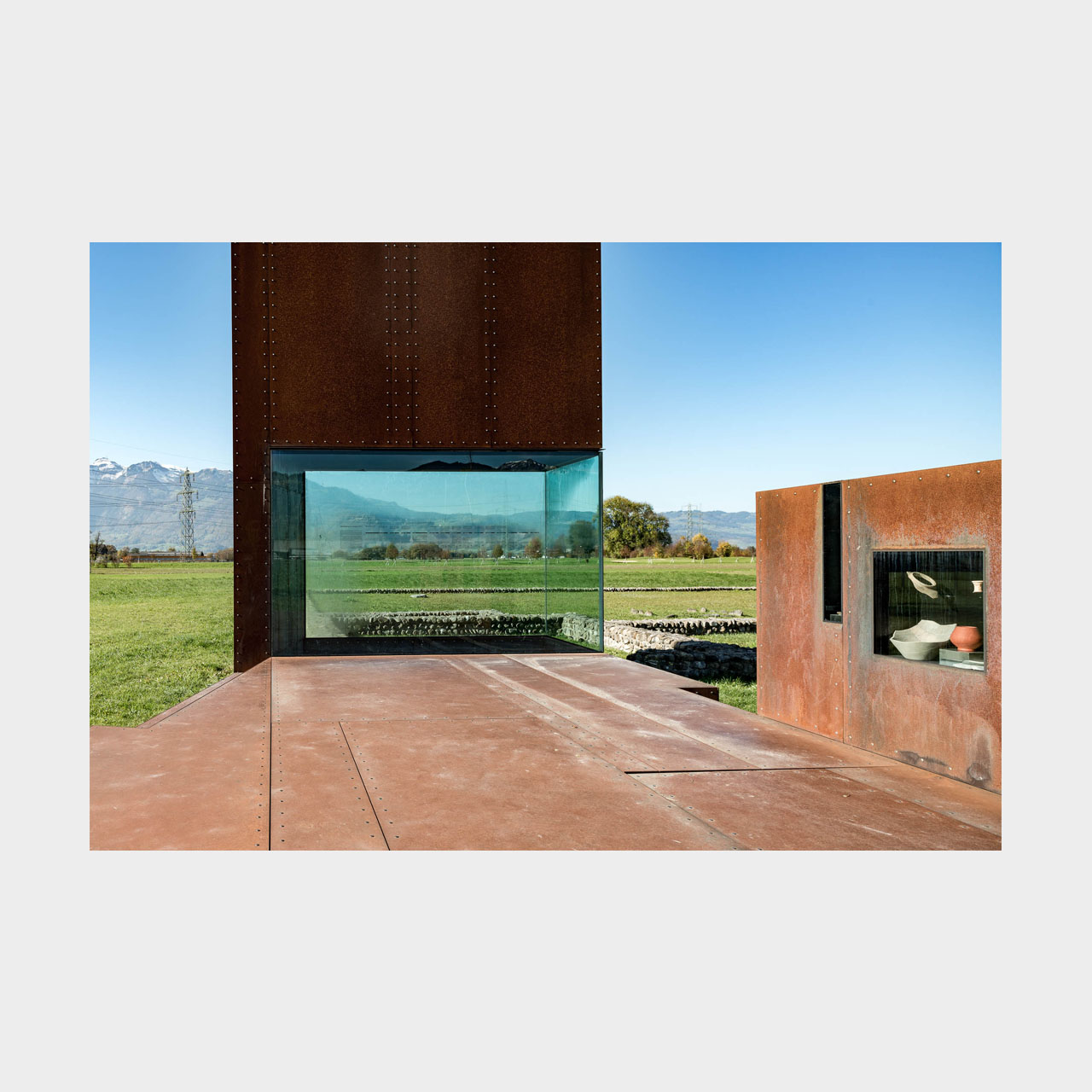 Architekturfotografie Rankweil Freiluftmuseum Römervilla
