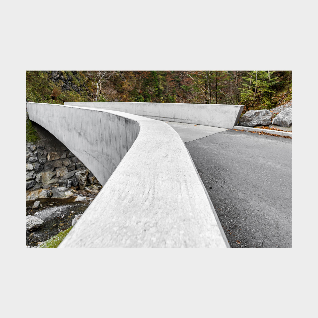 Architekturfotografie Schanerlochbrücke Ebnit