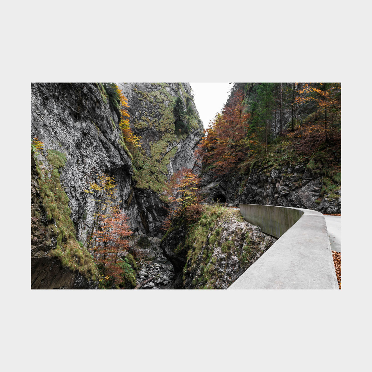 Architekturfotografie Schaufelschluchtbrücke Ebnit