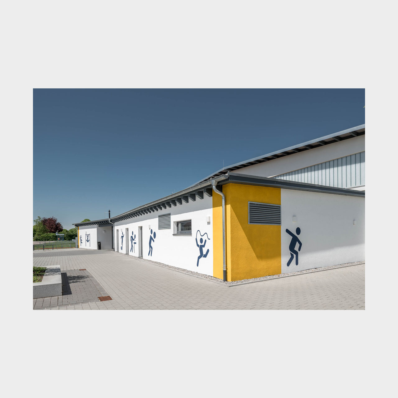 Architekturfotografie Sporthalle Graben