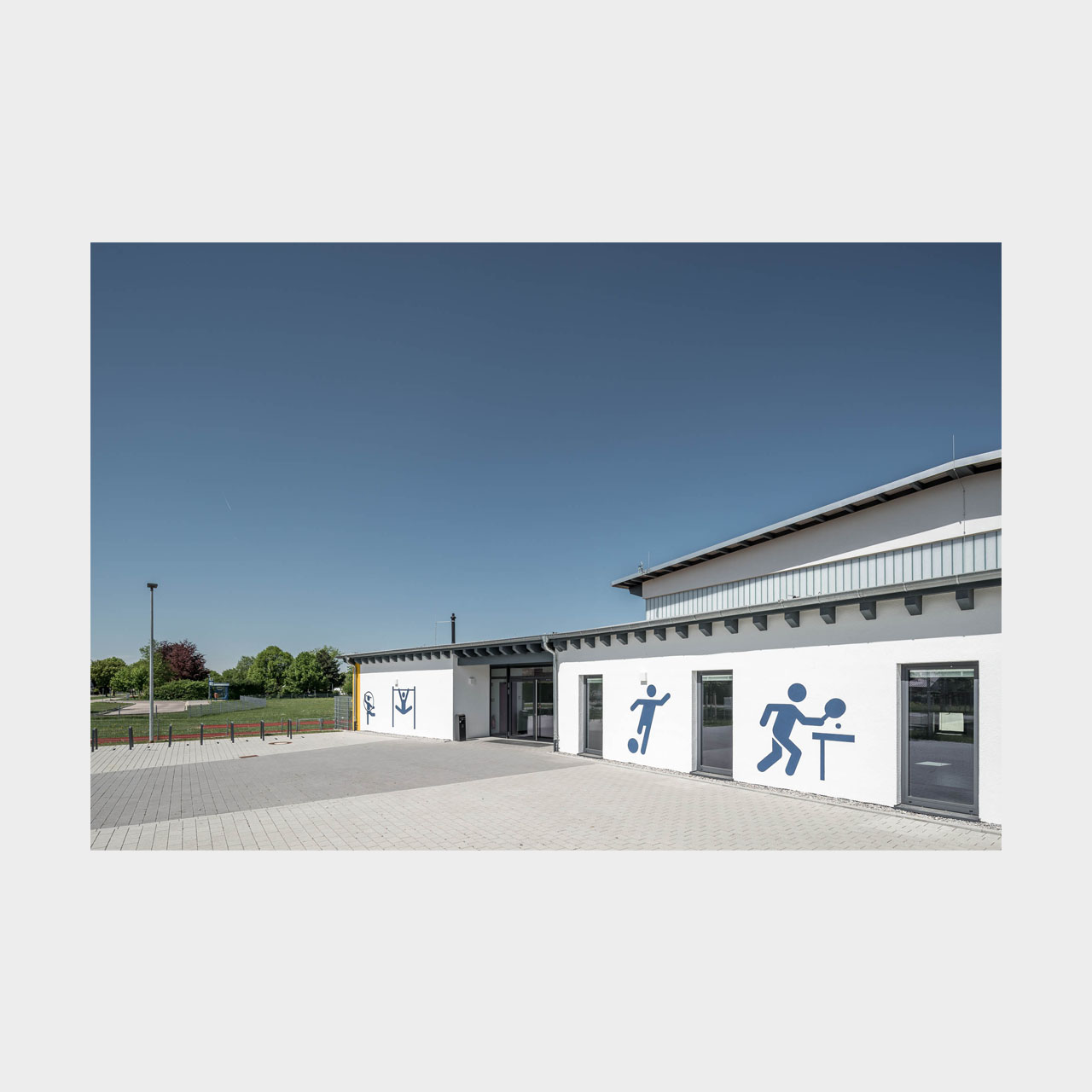 Architekturfotografie Sporthalle Graben