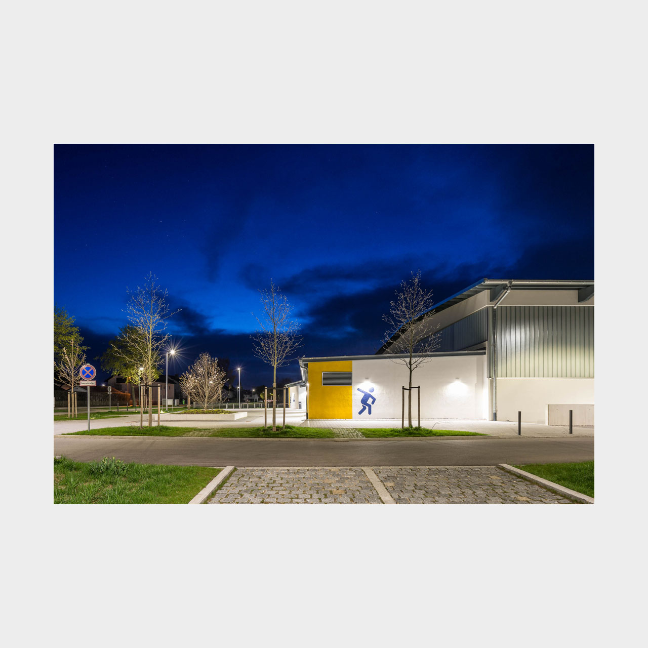 Architekturfotografie Sporthalle Graben