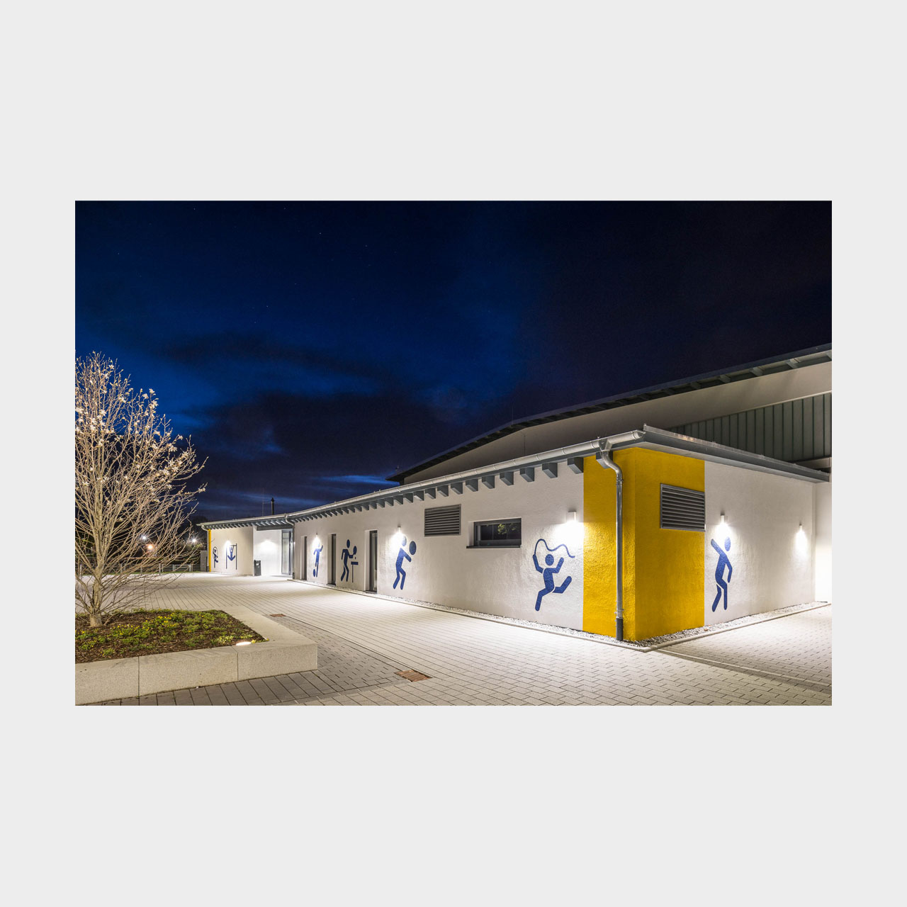 Architekturfotografie Sporthalle Graben