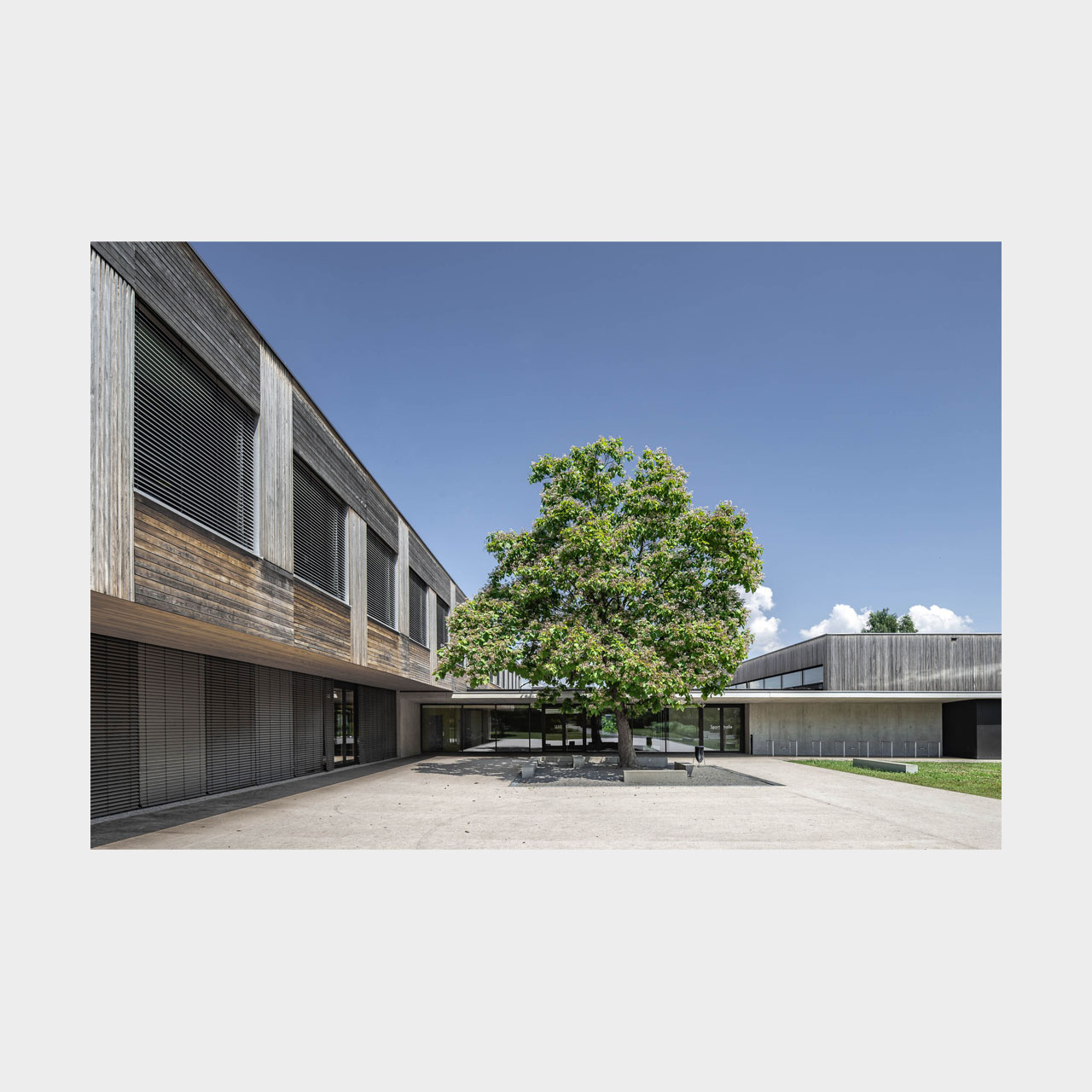 Architekturfotografie Volksschule Edlach
