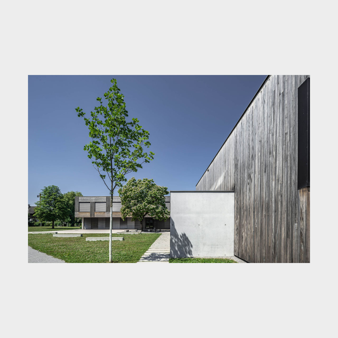 Architekturfotografie Volksschule Edlach