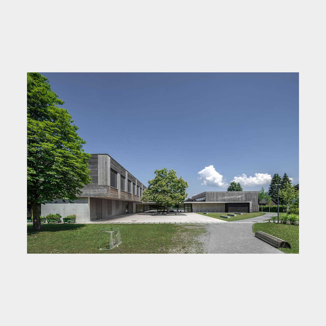 Architekturfotografie Volksschule Edlach