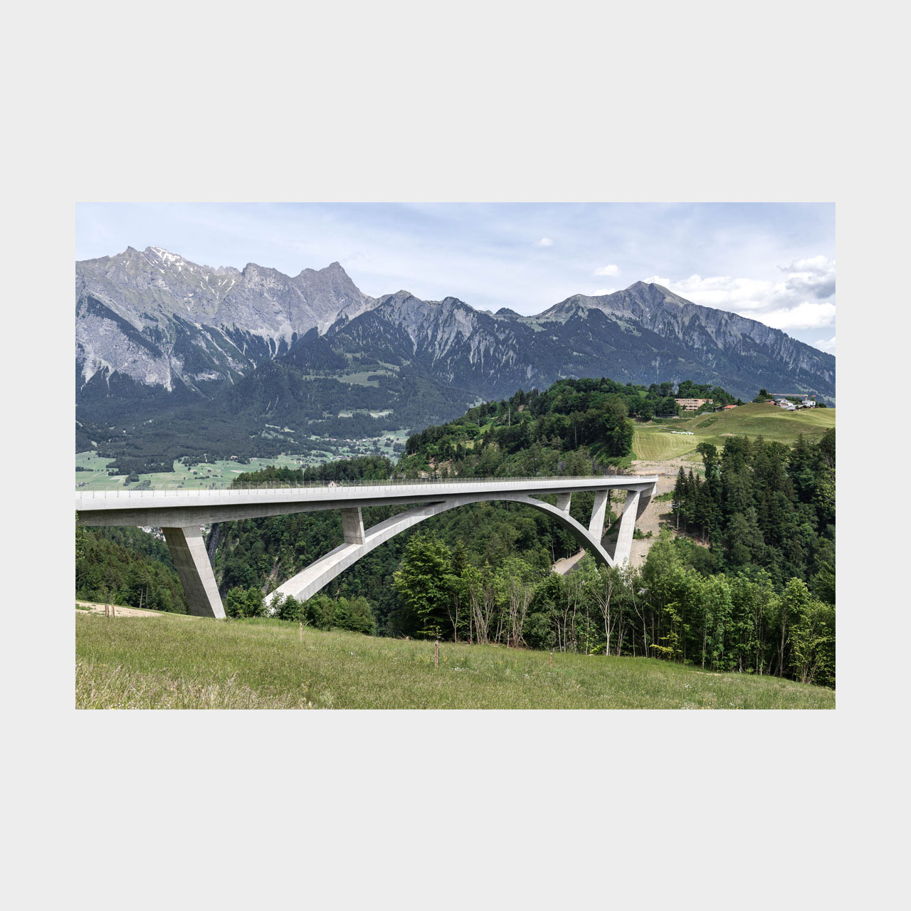 Architekturfotografie Taminabrücke Pfäfers