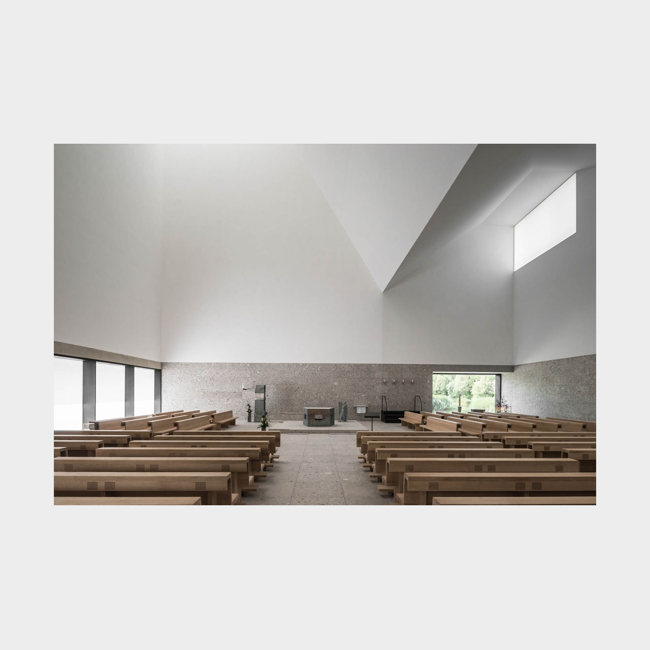 Architekturfotografie Pfarrkirche Seliger Pater Rupert Mayer Poing