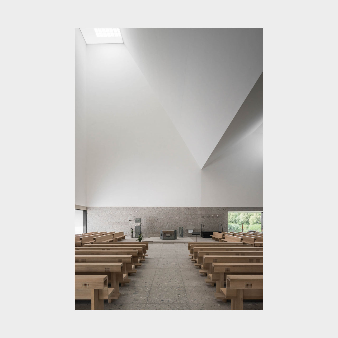 Architekturfotografie Pfarrkirche Seliger Pater Rupert Mayer Poing