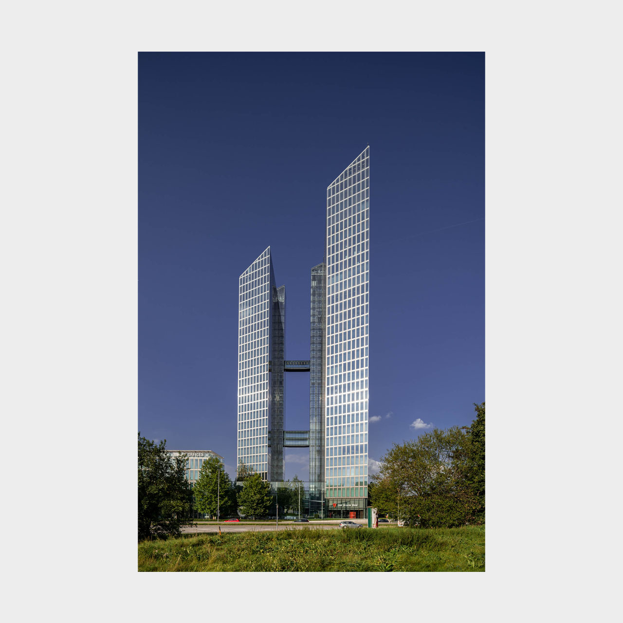 Architekturfotografie Highlight Towers München