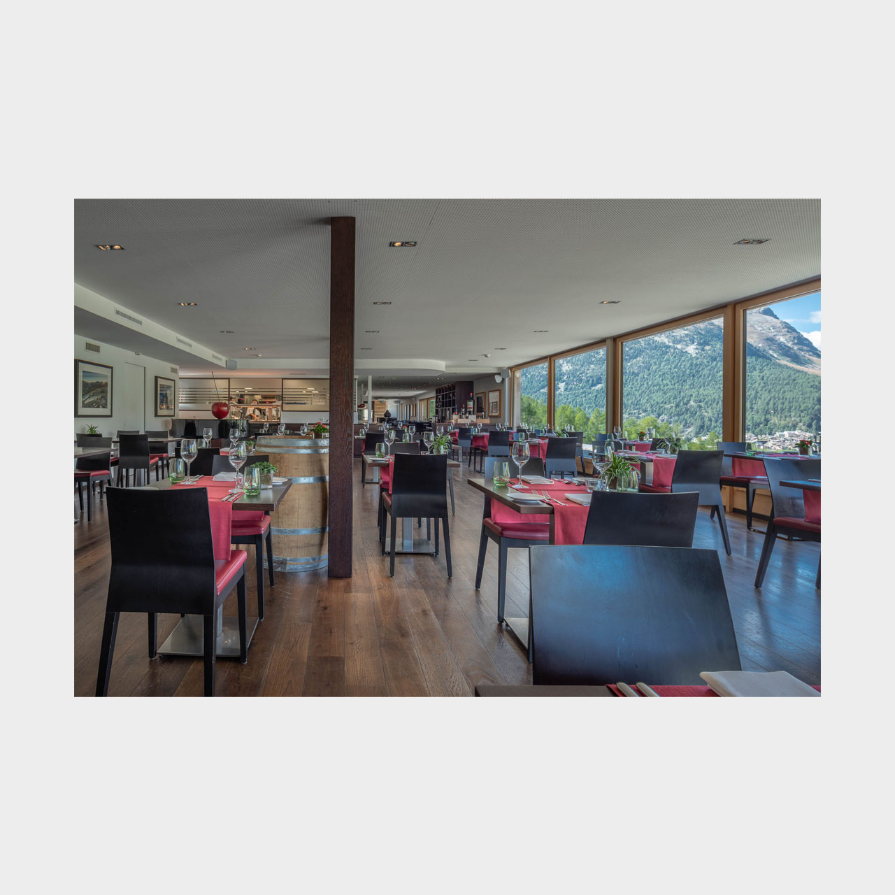 Architekturfotografie Design-Hotel Nira Alpina Silvaplana