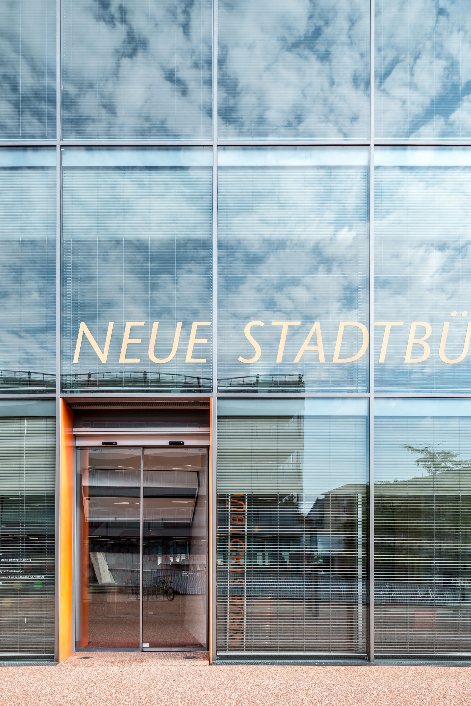 Architekturfotografie Neue Stadtbuecherei Augsburg | Gerd Schaller | BAUWERK PERSPEKTIVEN