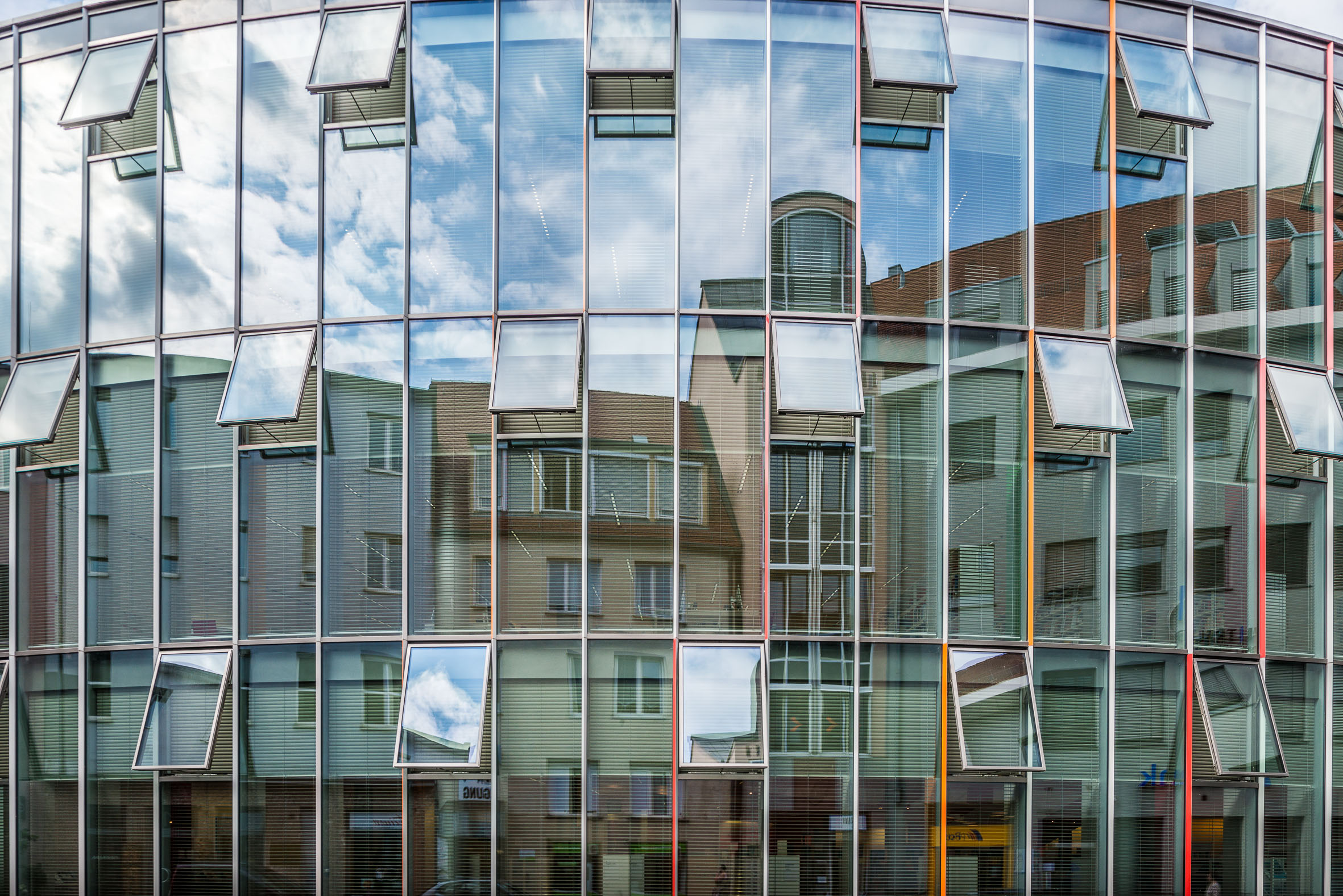 Architekturfotografie Neue Stadtbuecherei Augsburg | Gerd Schaller | BAUWERK PERSPEKTIVEN