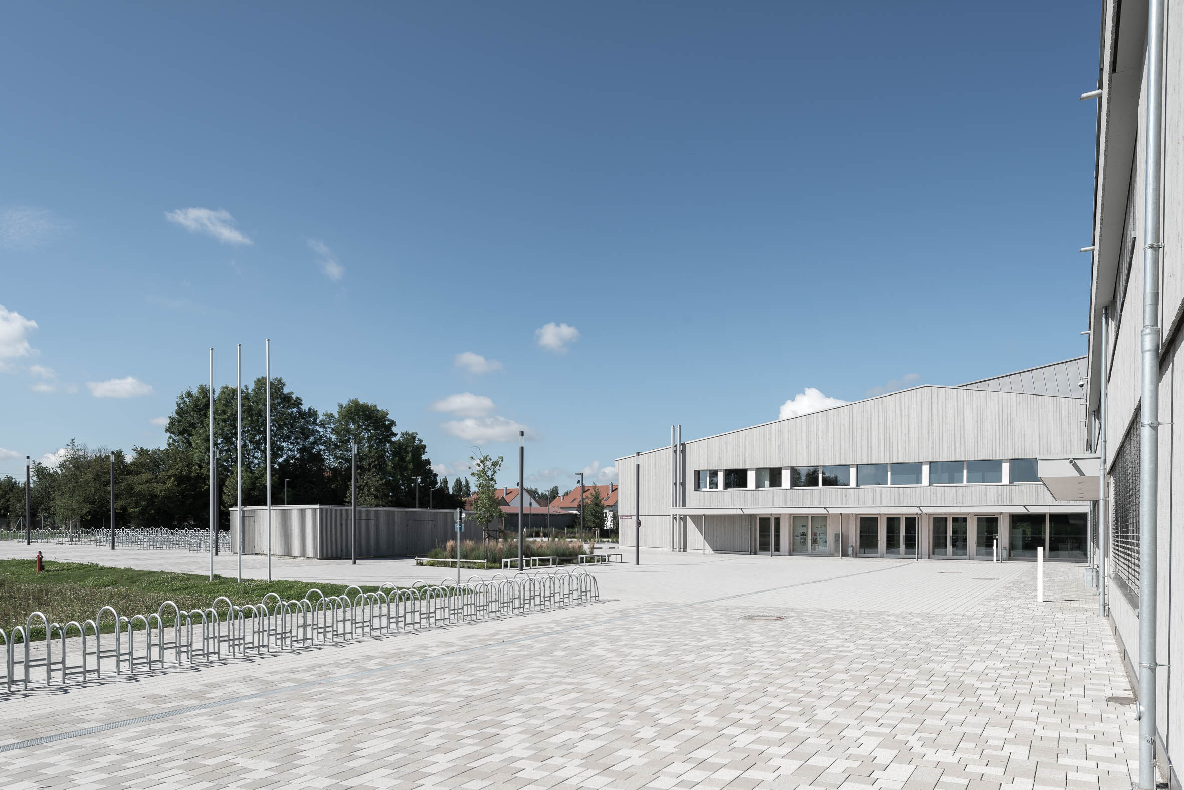 Architekturfotografie Schmuttertal Gymnasium Diedorf | Gerd Schaller | BAUWERK PERSPEKTIVEN