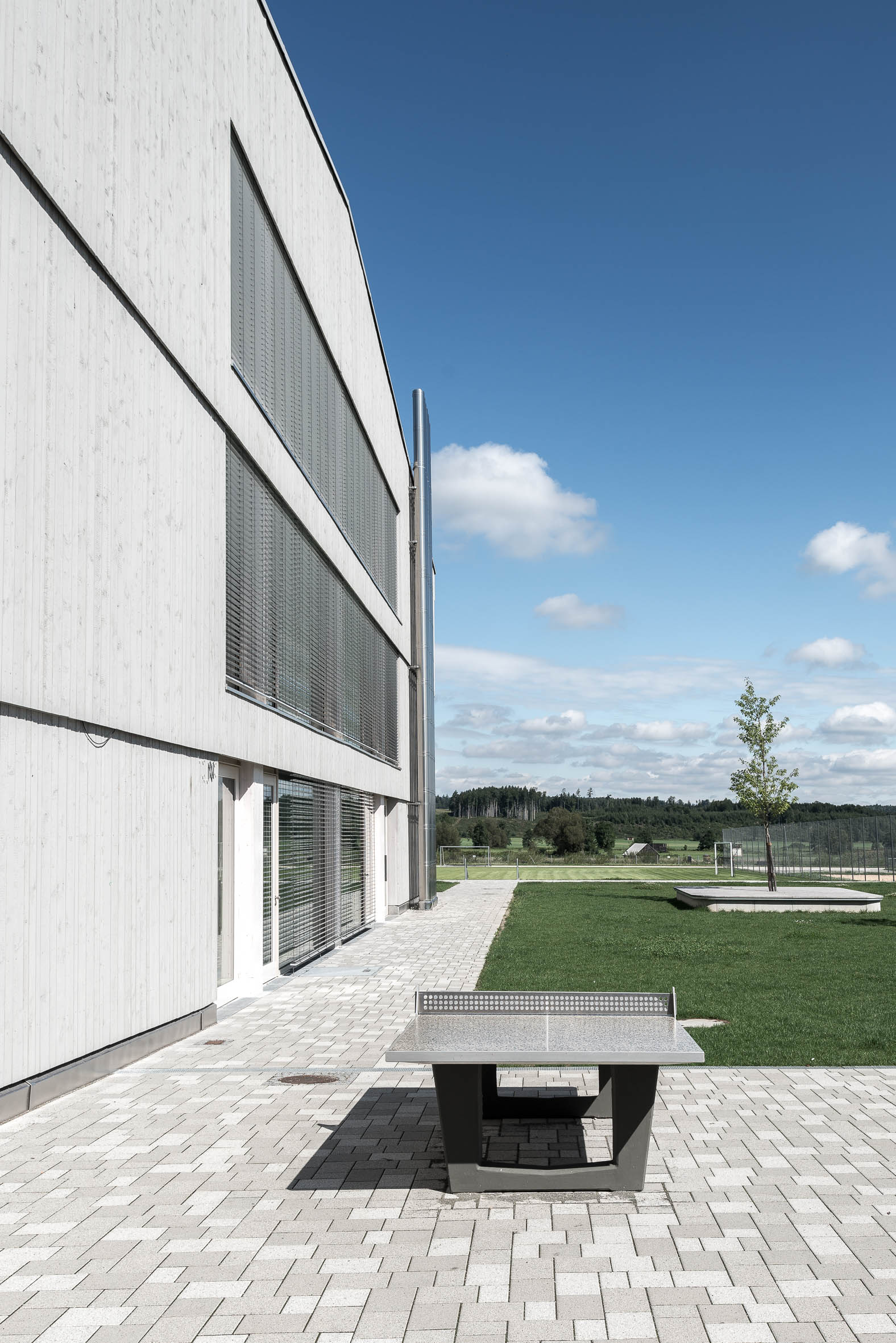 Architekturfotografie Schmuttertal Gymnasium Diedorf | Gerd Schaller | BAUWERK PERSPEKTIVEN