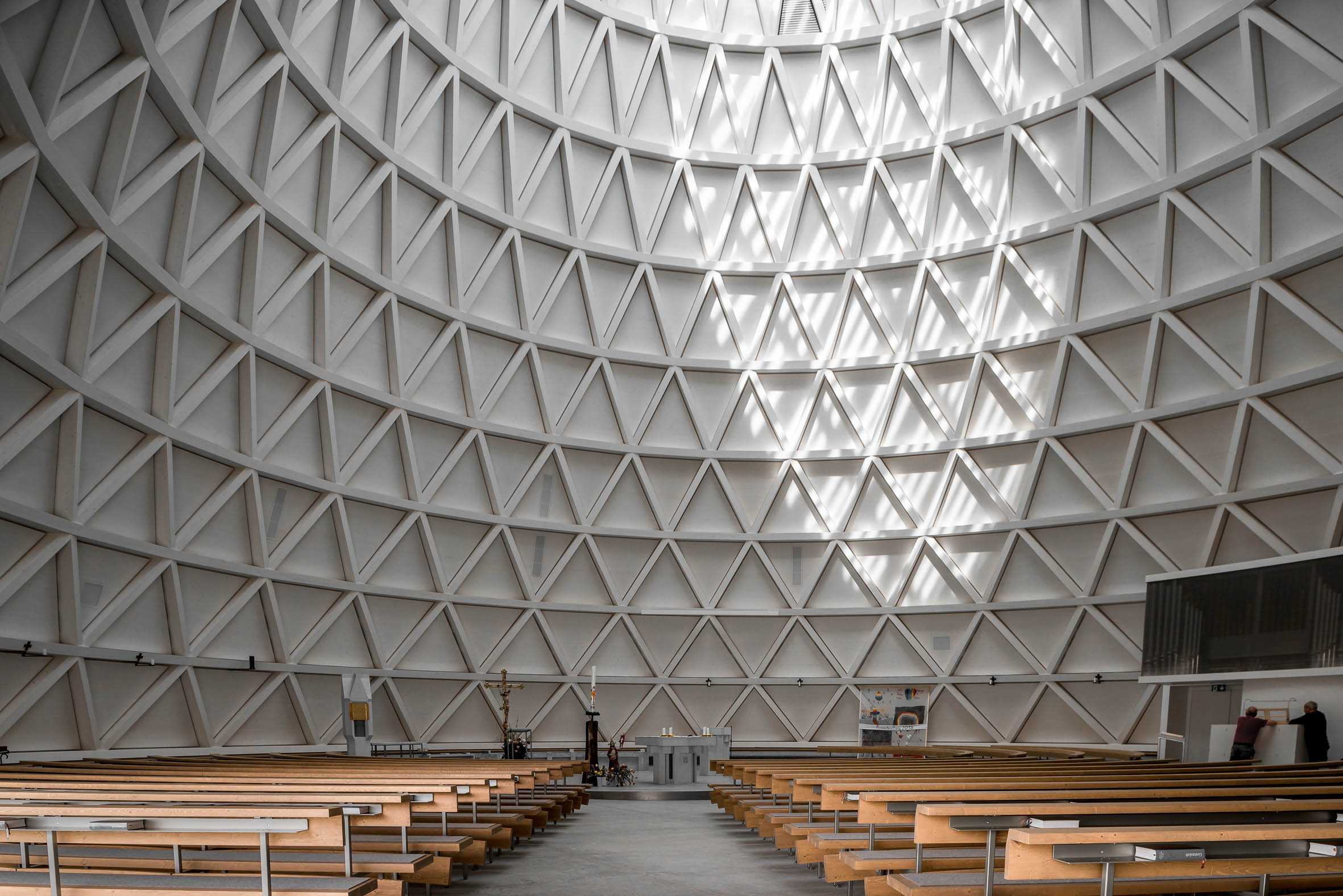 Architekturfotografie St. Josef Kirche Holzkirchen | Gerd Schaller | BAUWERK PERSPEKTIVEN