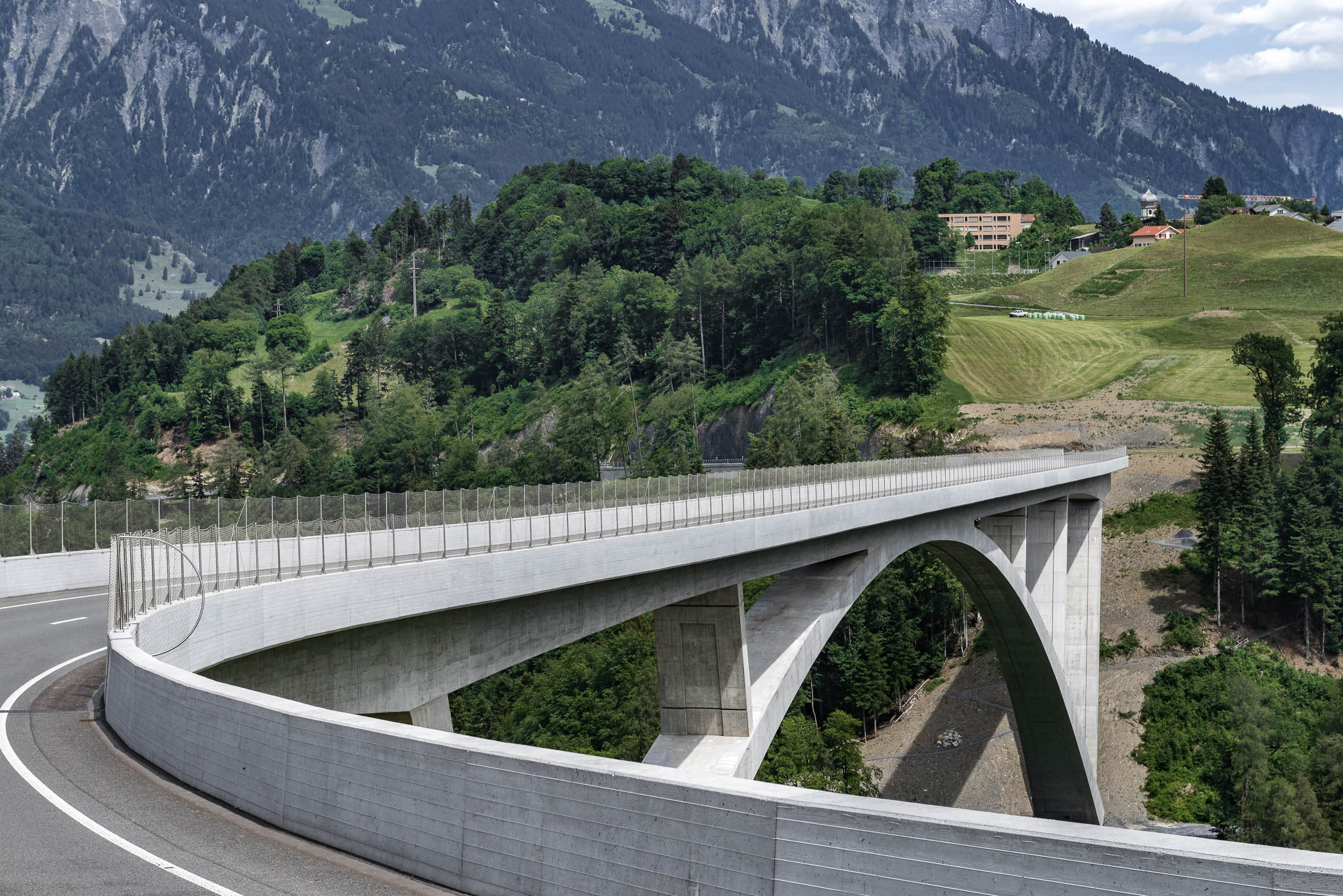 Architekturfotografie Taminabrücke Pfäfers | Gerd Schaller | BAUWERK PERSPEKTIVEN