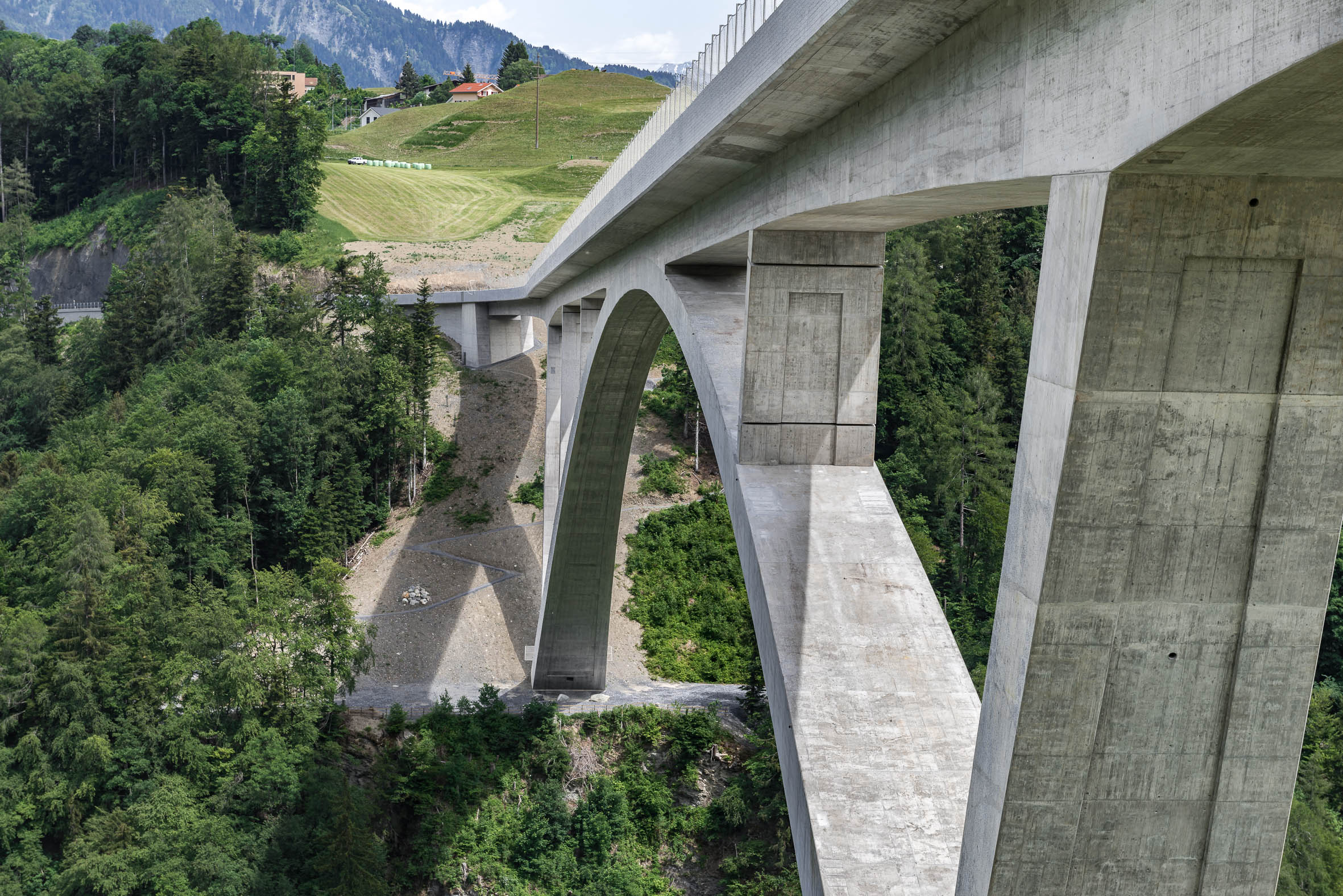 Architekturfotografie Taminabrücke Pfäfers | Gerd Schaller | BAUWERK PERSPEKTIVEN