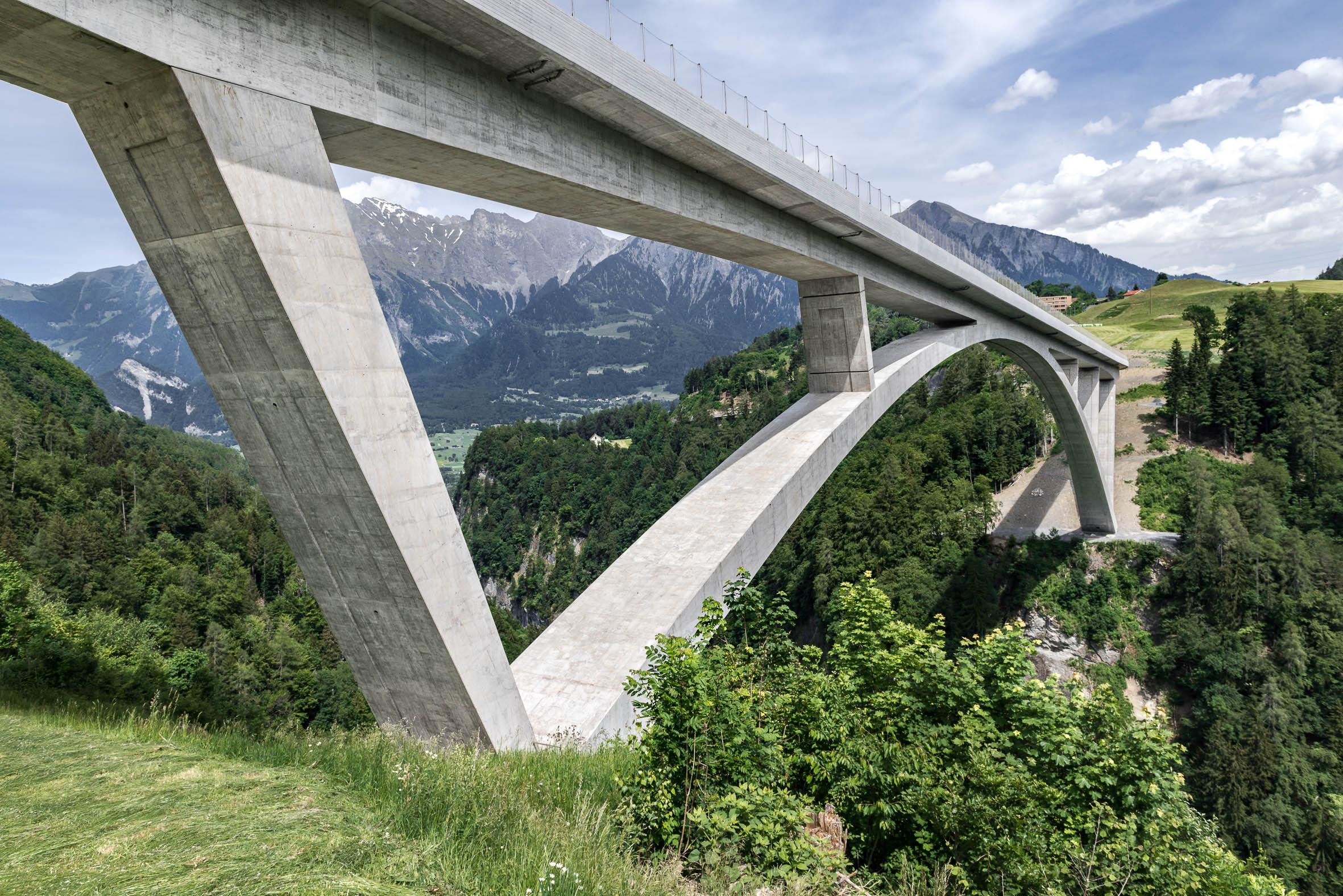 Architekturfotografie Taminabrücke Pfäfers | Gerd Schaller | BAUWERK PERSPEKTIVEN