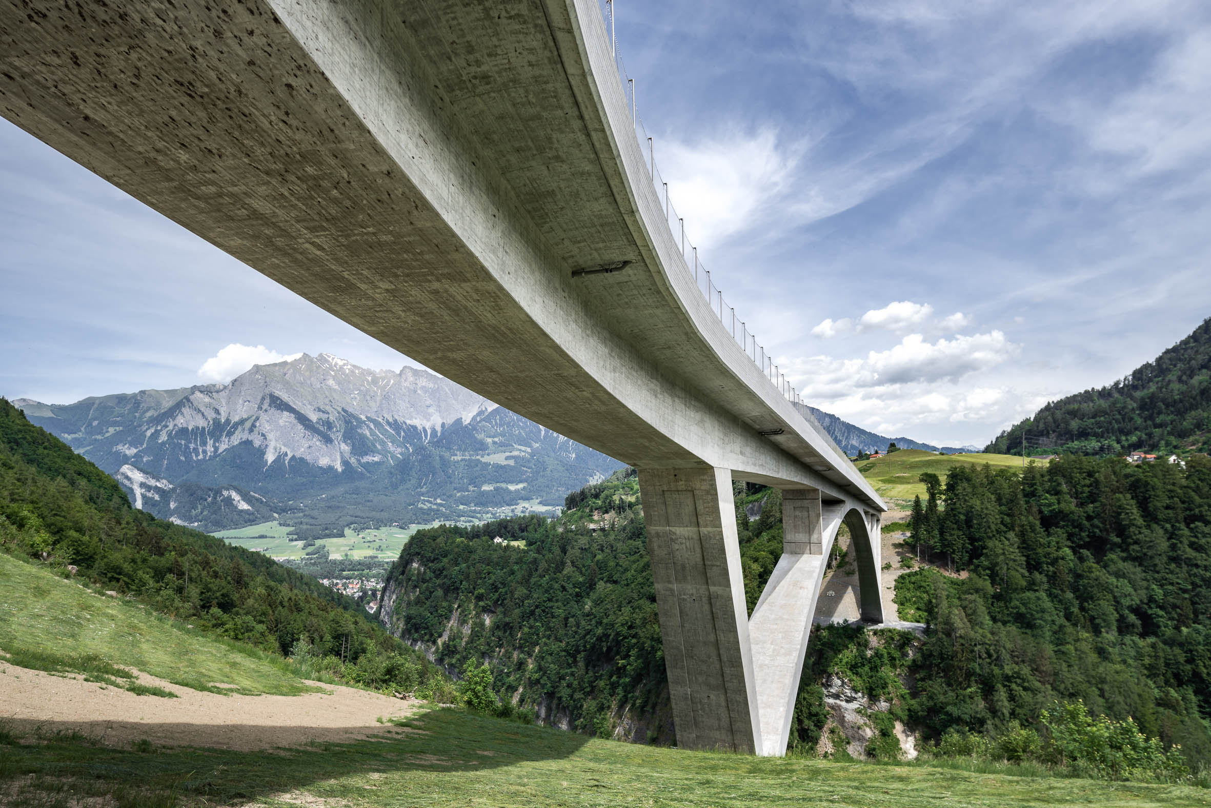 Architekturfotografie Taminabrücke Pfäfers | Gerd Schaller | BAUWERK PERSPEKTIVEN