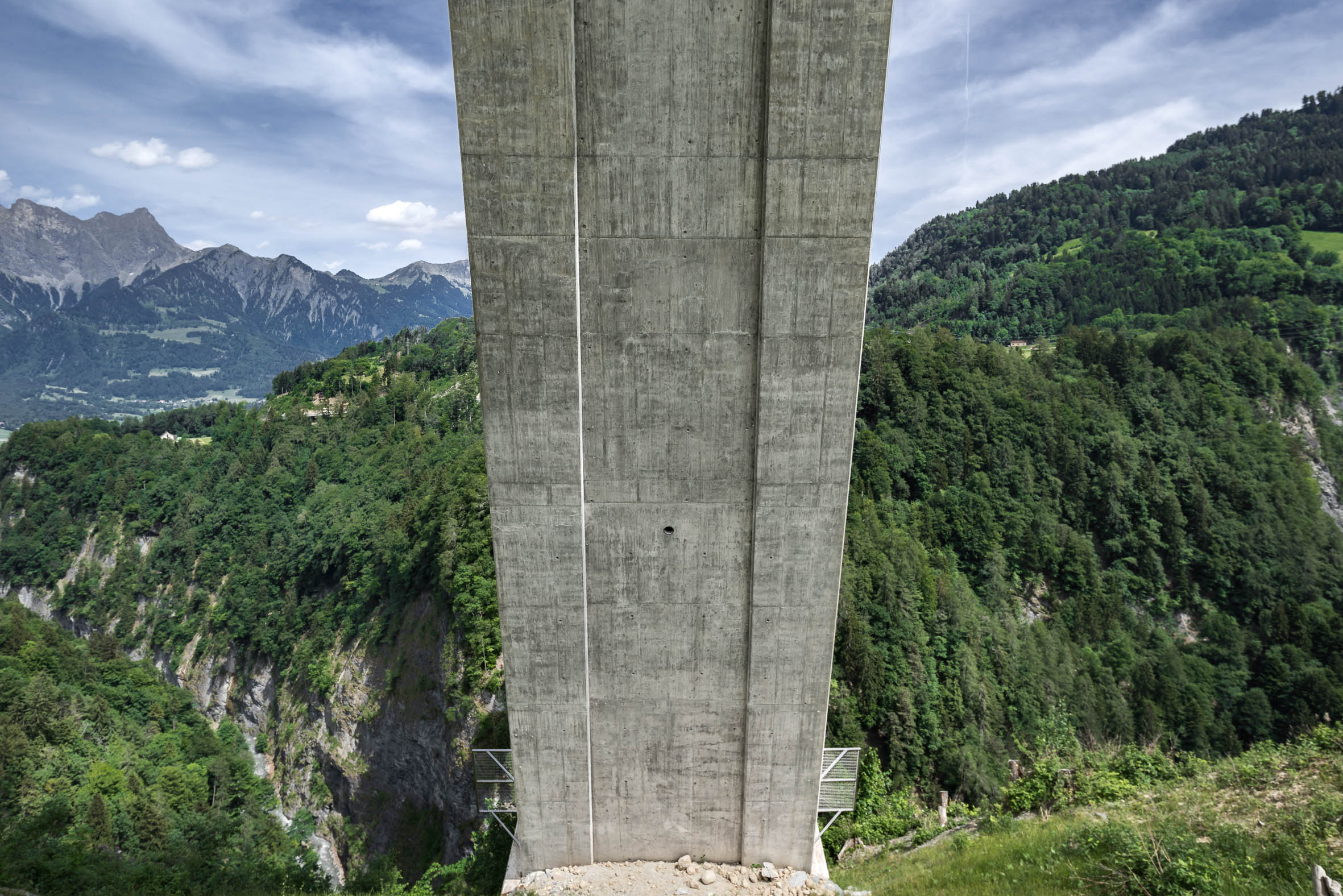 Architekturfotografie Taminabrücke Pfäfers | Gerd Schaller | BAUWERK PERSPEKTIVEN