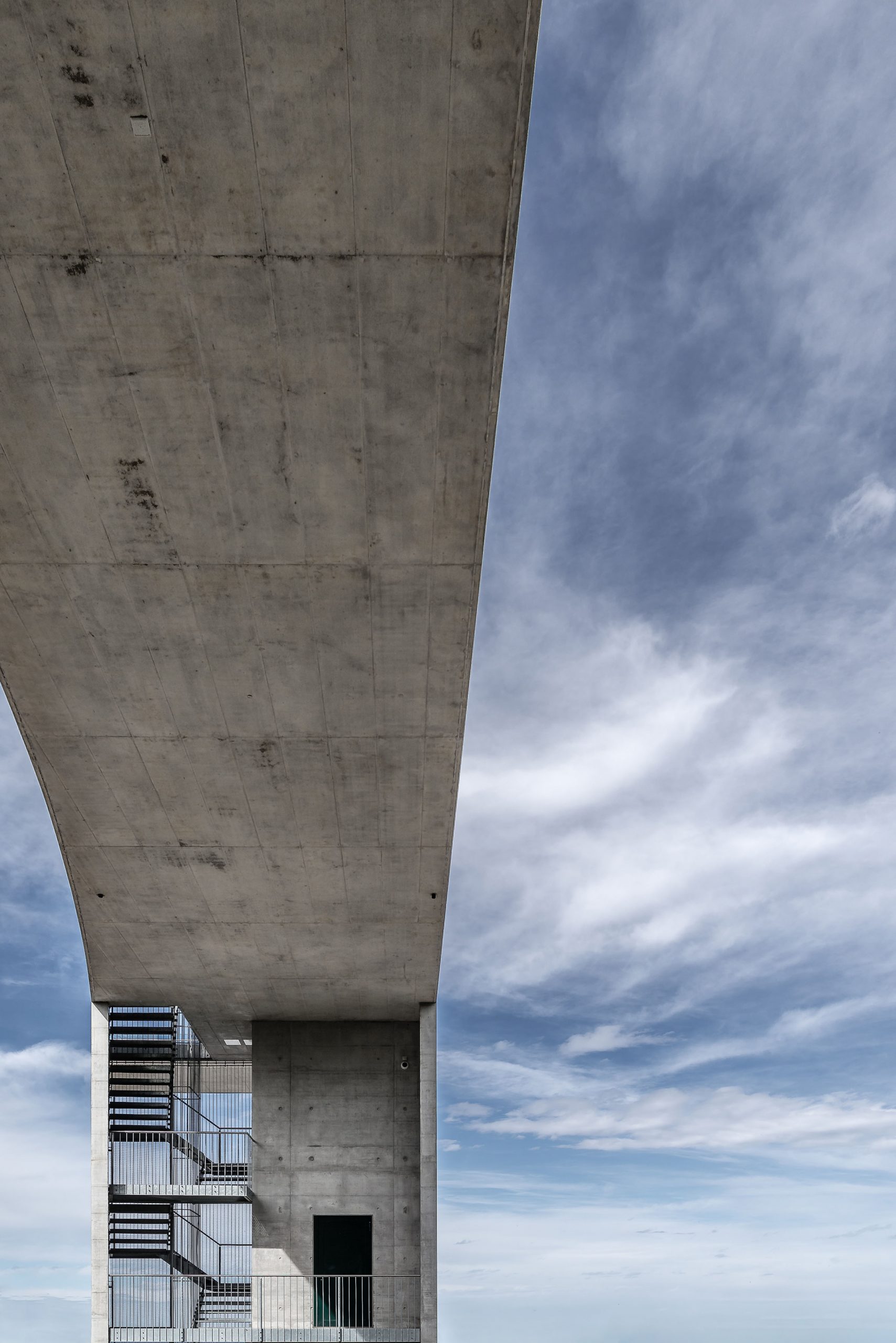 Architekturfotografie Panoramalift Treppenturm Rorschach | Gerd Schaller | BAUWERK PERSPEKTIVEN