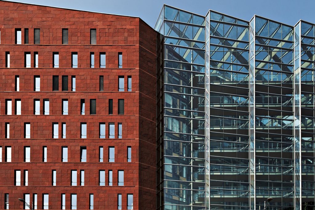 Architekturfotografie Bürokomplex mit Parkhaus Prag | Gerd Schaller | BAUWERK PERSPEKTIVEN