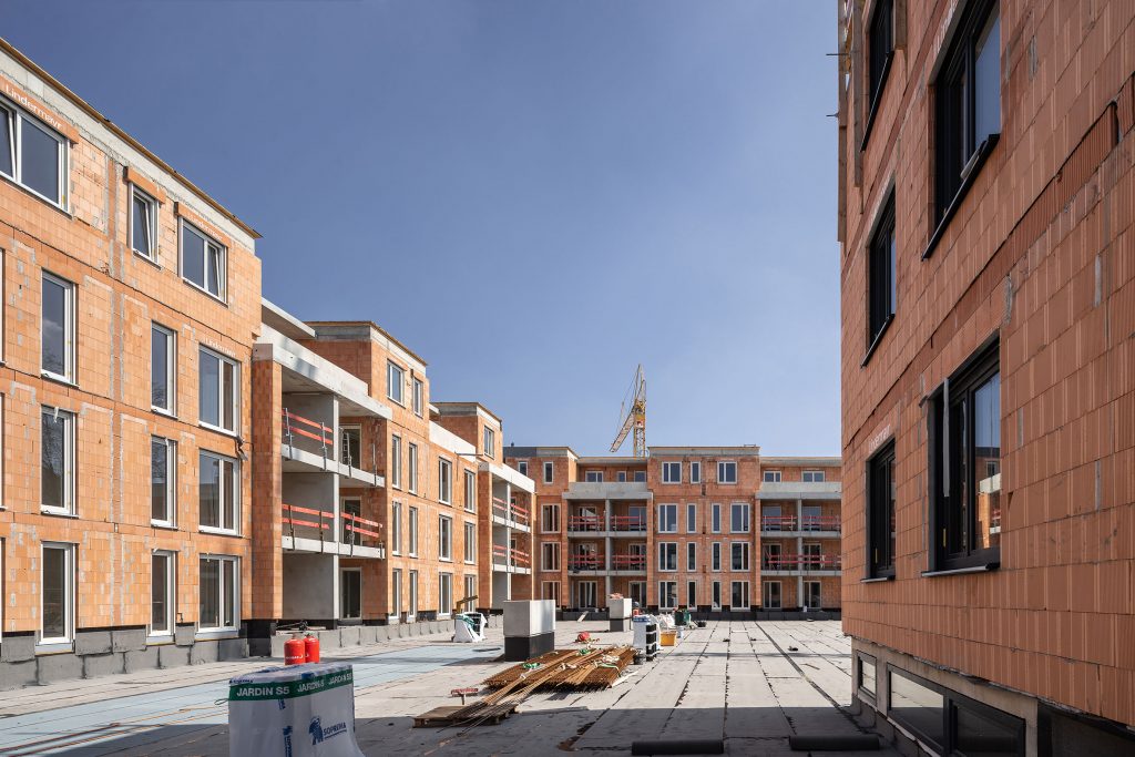 Architekturfotografie Wohnanlage Ulrichswerk Augsburg | Gerd Schaller | BAUWERK PERSPEKTIVEN