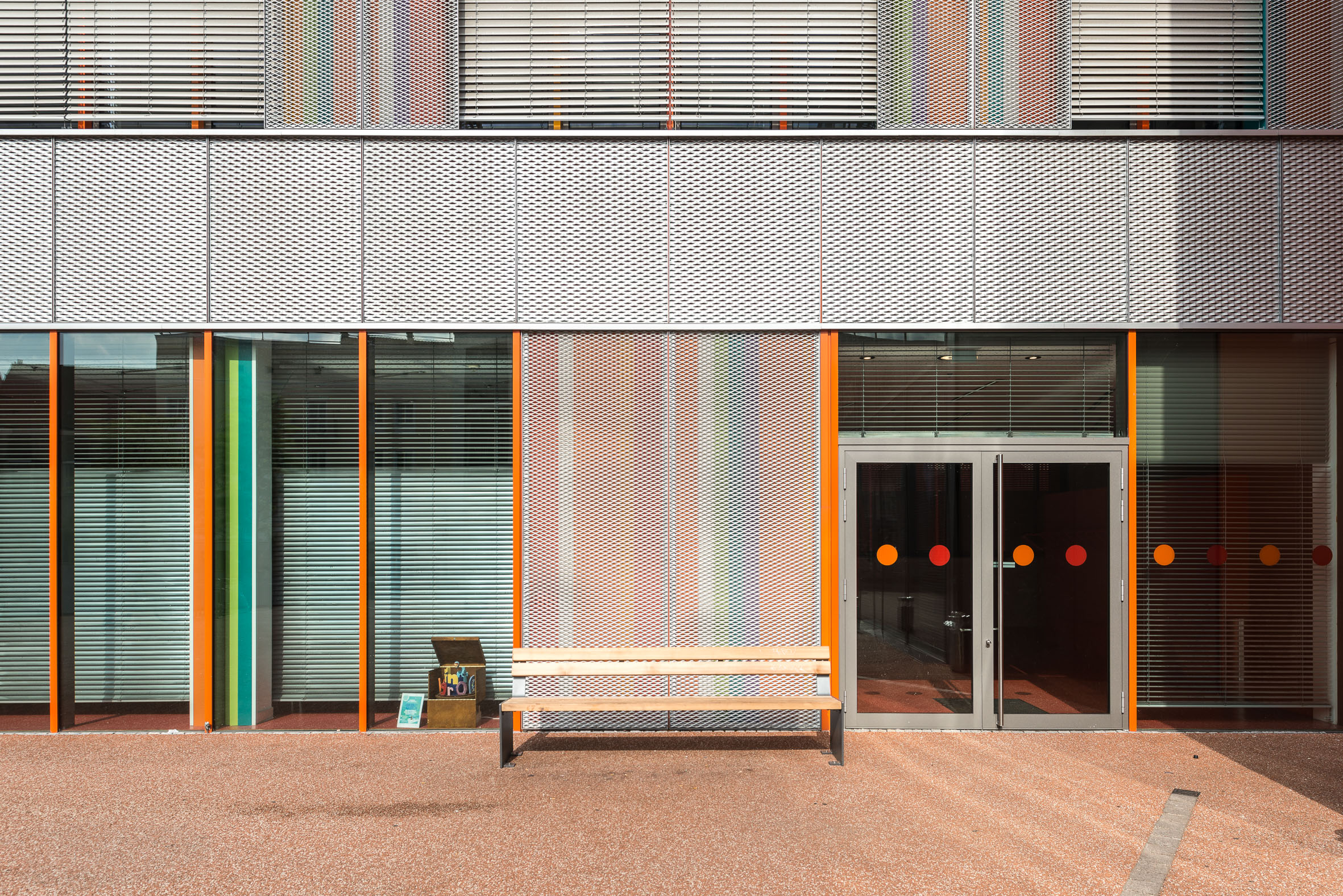 Architekturfotografie Neue Stadtbuecherei Augsburg | Gerd Schaller | BAUWERK PERSPEKTIVEN