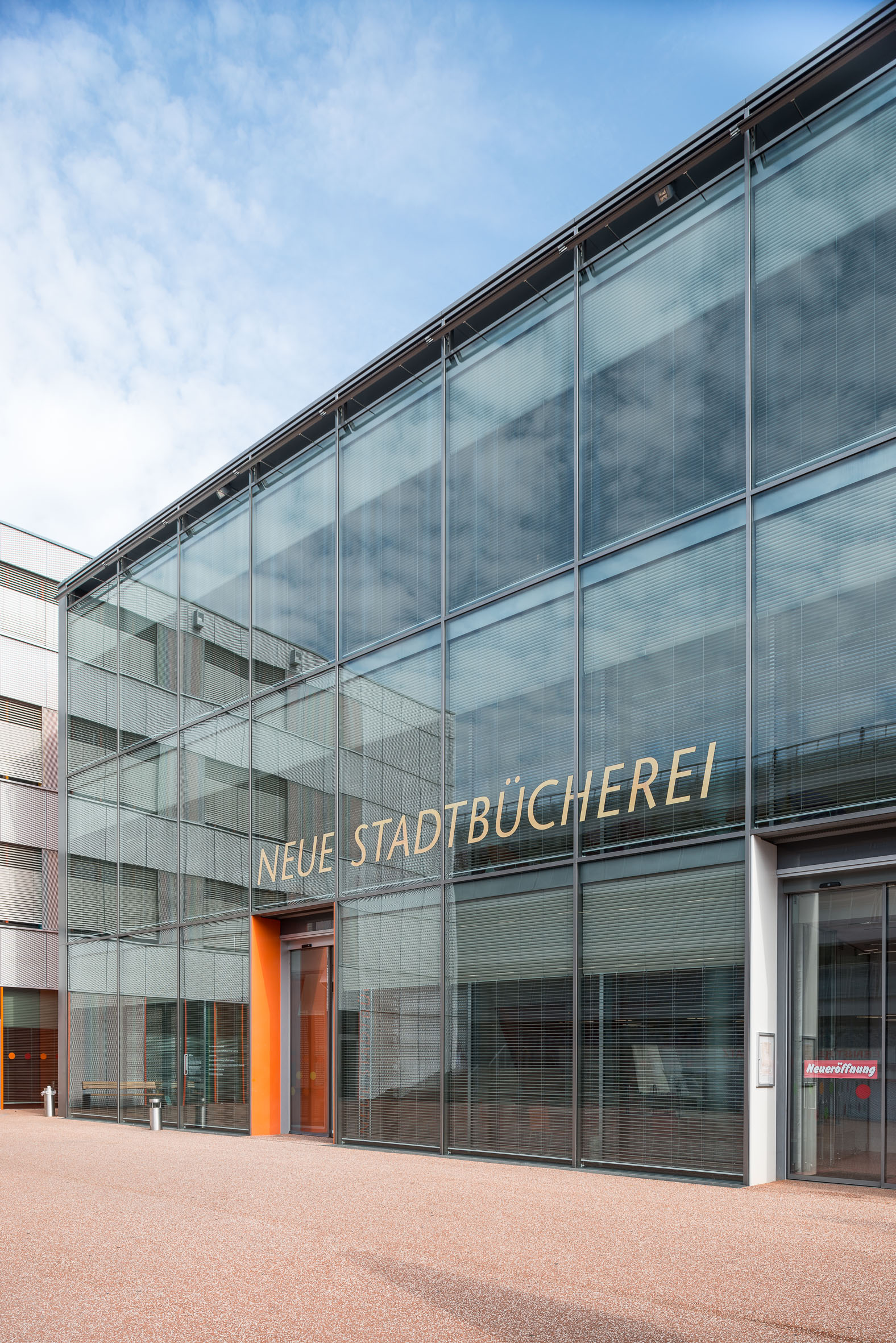 Architekturfotografie Neue Stadtbuecherei Augsburg | Gerd Schaller | BAUWERK PERSPEKTIVEN
