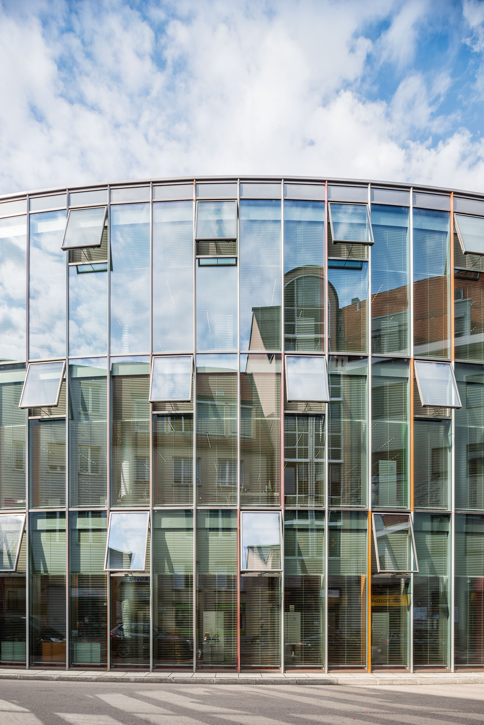 Architekturfotografie Neue Stadtbuecherei Augsburg | Gerd Schaller | BAUWERK PERSPEKTIVEN