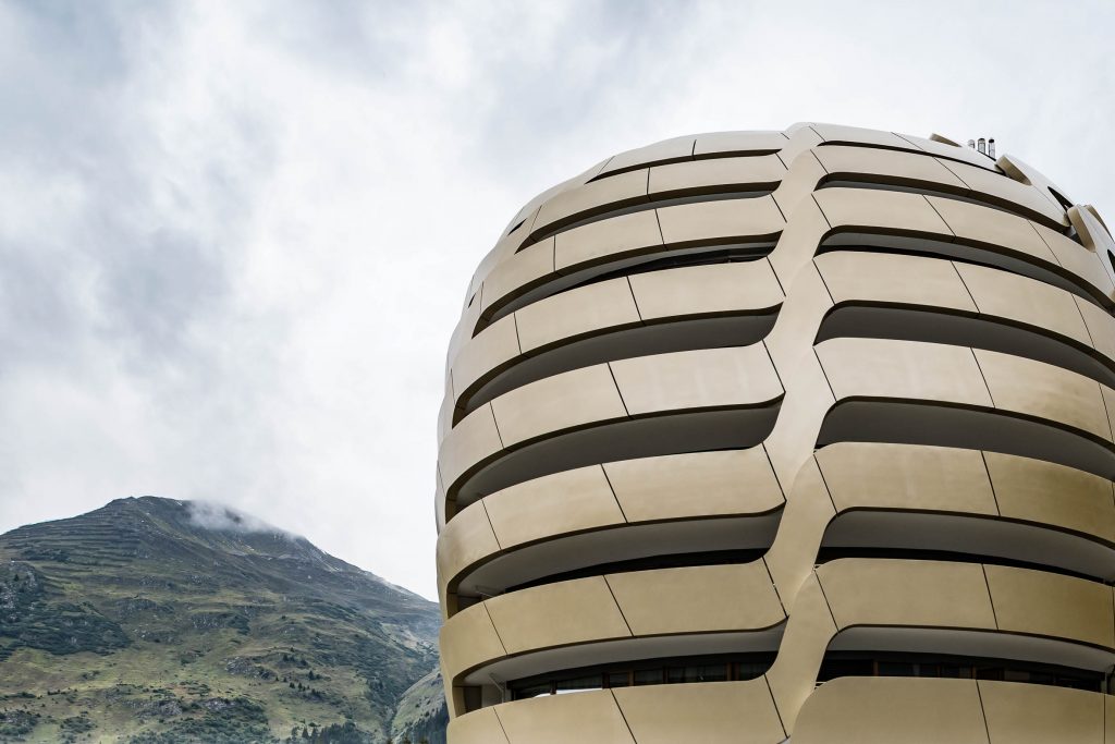 Architekturfotografie Hotel Intercontinental Davos | Gerd Schaller | BAUWERK PERSPEKTIVEN