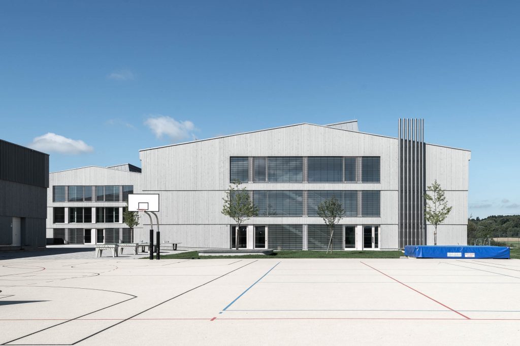Architekturfotografie Schmuttertal Gymnasium Diedorf | Gerd Schaller | BAUWERK PERSPEKTIVEN