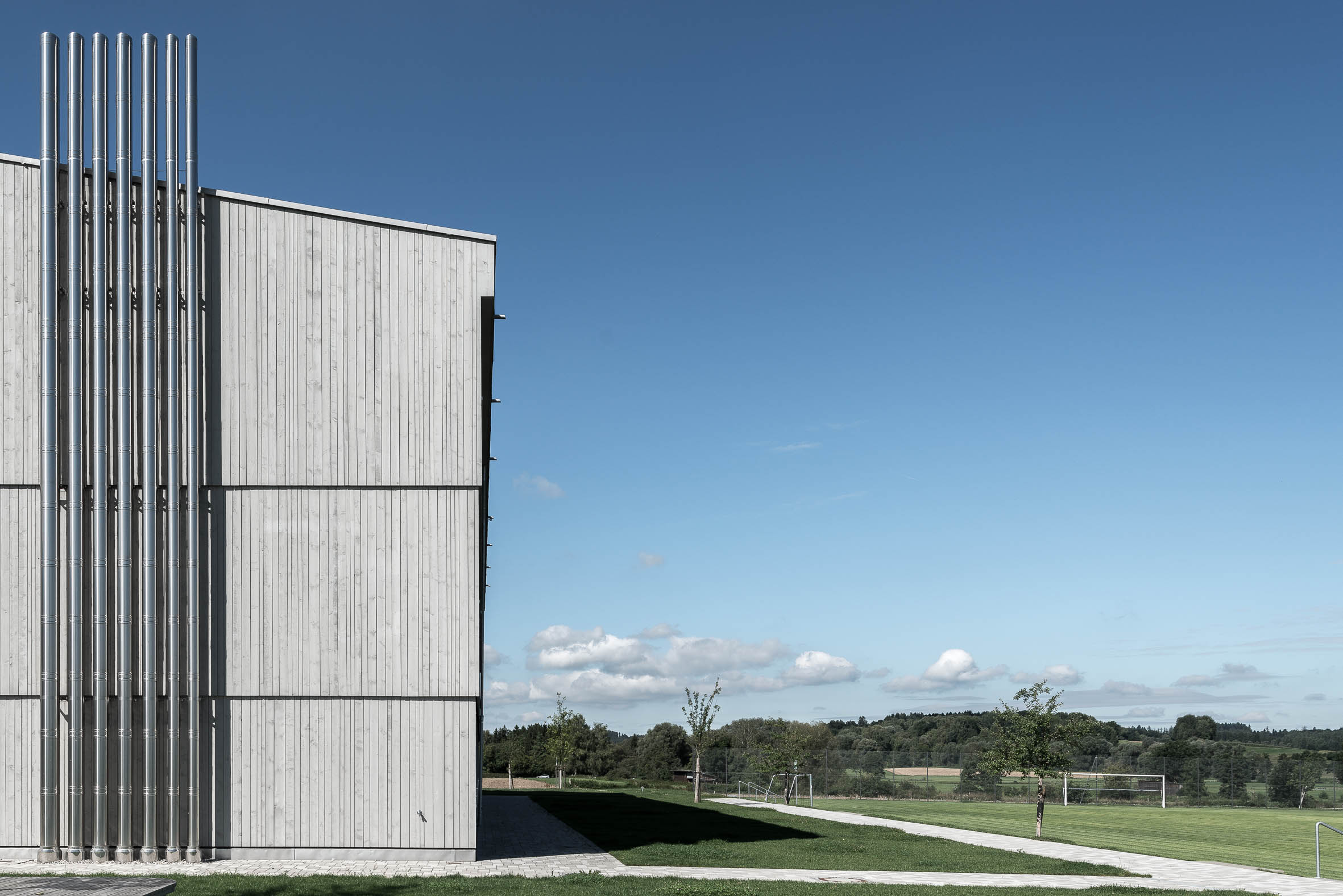 Architekturfotografie Schmuttertal Gymnasium Diedorf | Gerd Schaller | BAUWERK PERSPEKTIVEN