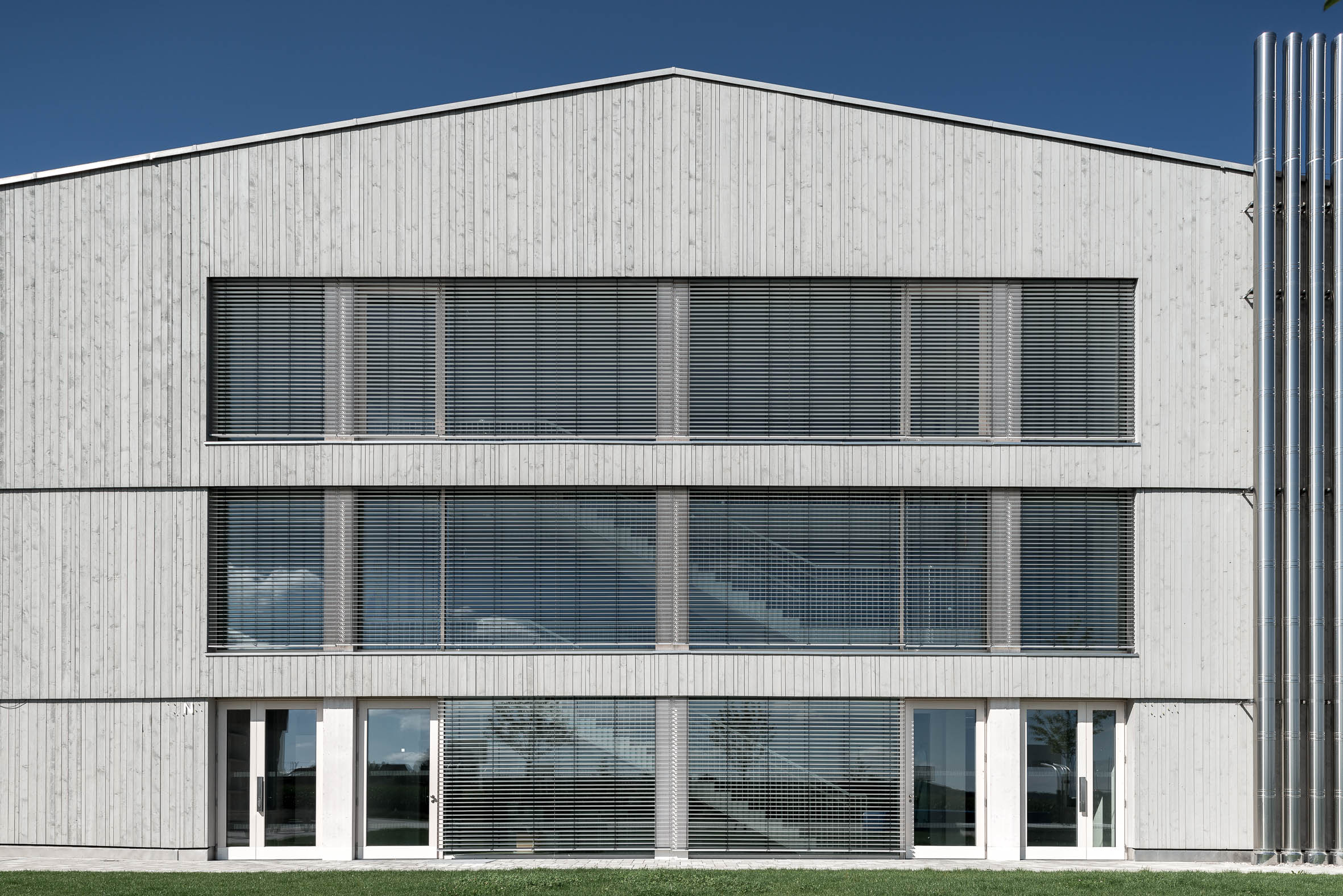 Architekturfotografie Schmuttertal Gymnasium Diedorf | Gerd Schaller | BAUWERK PERSPEKTIVEN