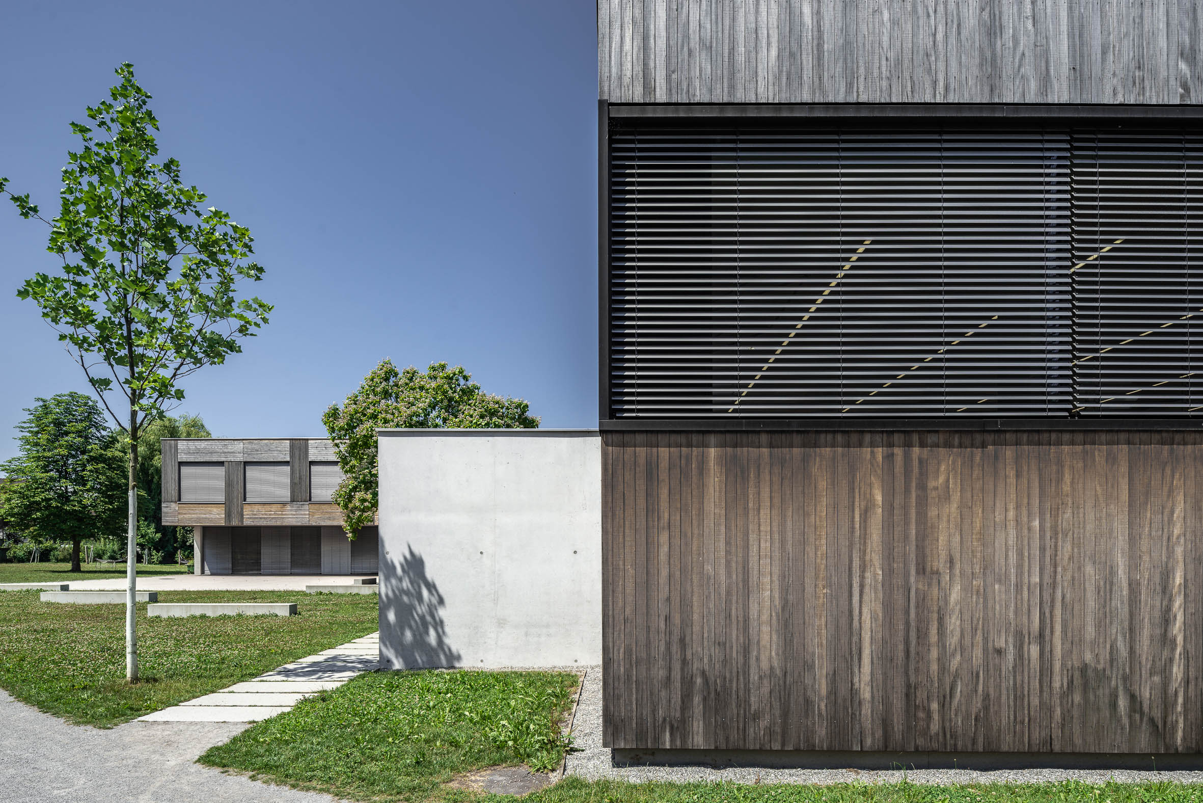 Architekturfotografie Volksschule Edlach | Gerd Schaller | BAUWERK PERSPEKTIVEN