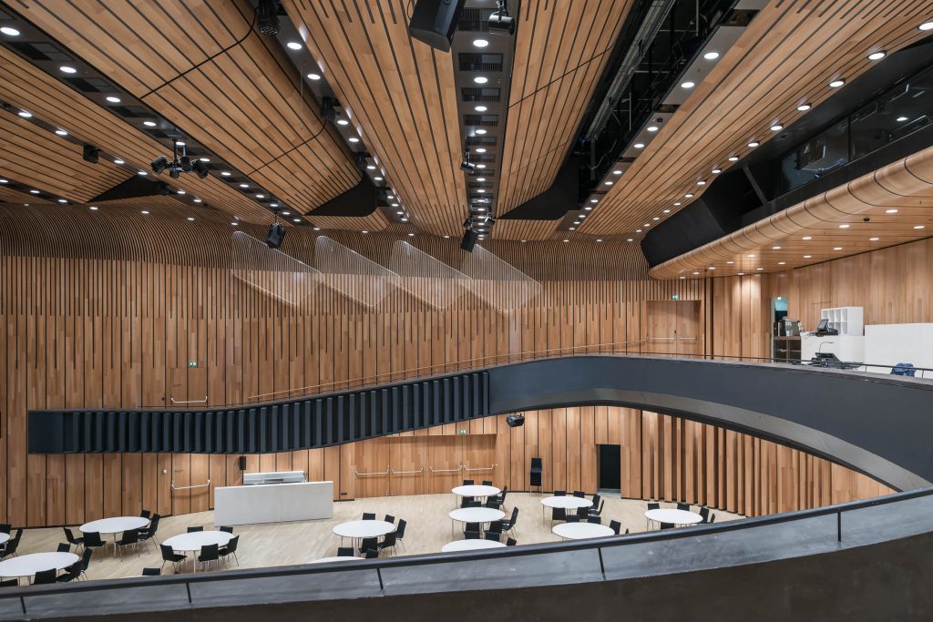 Architekturfotografie Montforthaus Feldkirch | Gerd Schaller | BAUWERK PERSPEKTIVEN