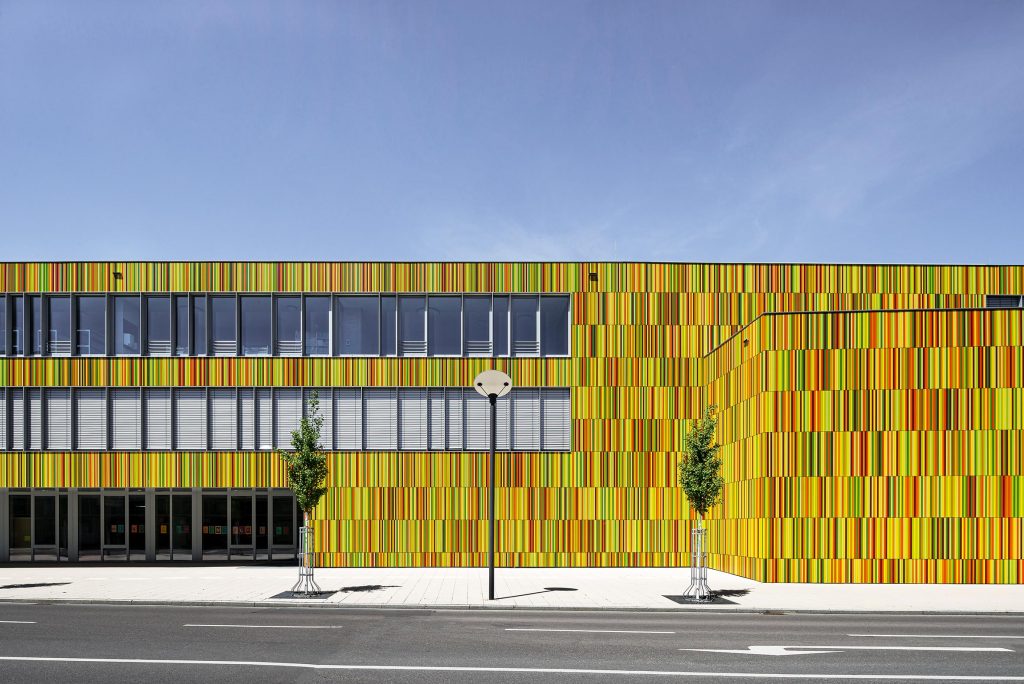 Architekturfotografie Mark Twain Grundschule Neu-Ulm | Gerd Schaller | BAUWERK PERSPEKTIVEN