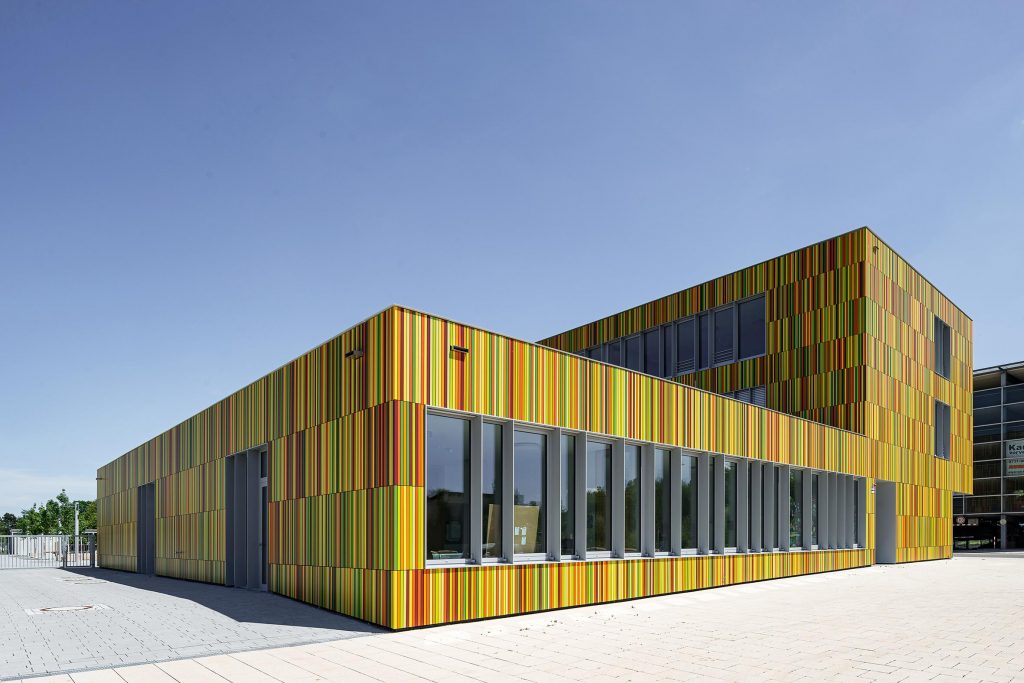 Architekturfotografie Mark Twain Grundschule Neu-Ulm | Gerd Schaller | BAUWERK PERSPEKTIVEN