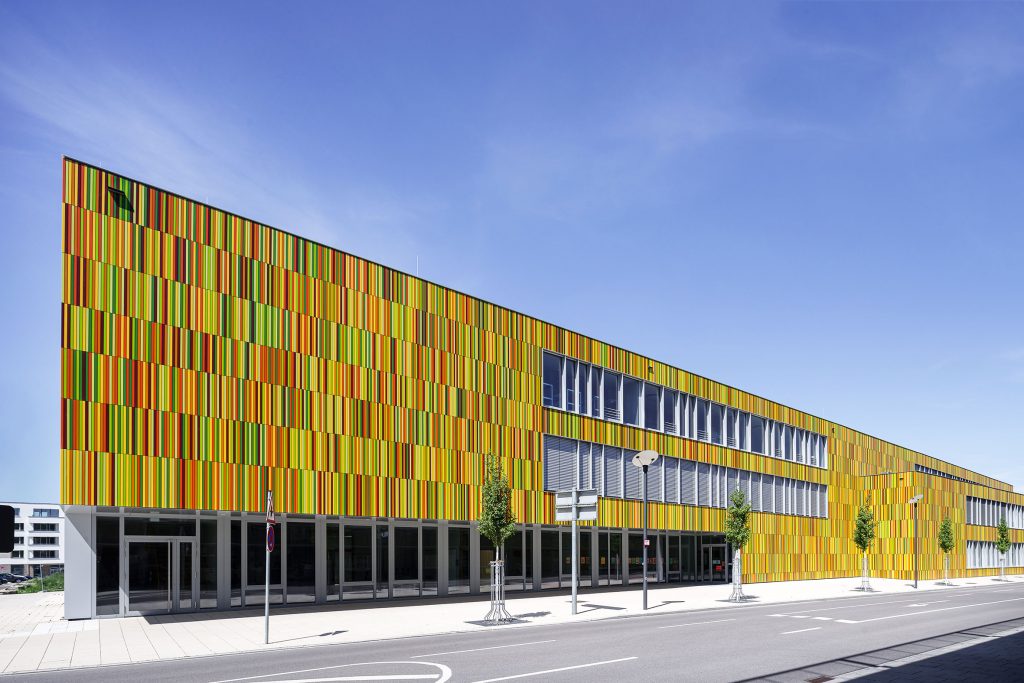 Architekturfotografie Mark Twain Grundschule Neu-Ulm | Gerd Schaller | BAUWERK PERSPEKTIVEN