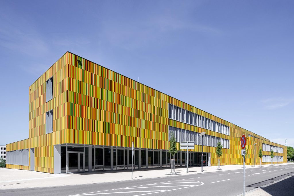 Architekturfotografie Mark Twain Grundschule Neu-Ulm | Gerd Schaller | BAUWERK PERSPEKTIVEN