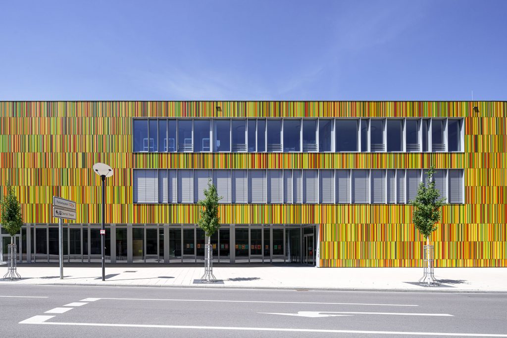Architekturfotografie Mark Twain Grundschule Neu-Ulm | Gerd Schaller | BAUWERK PERSPEKTIVEN