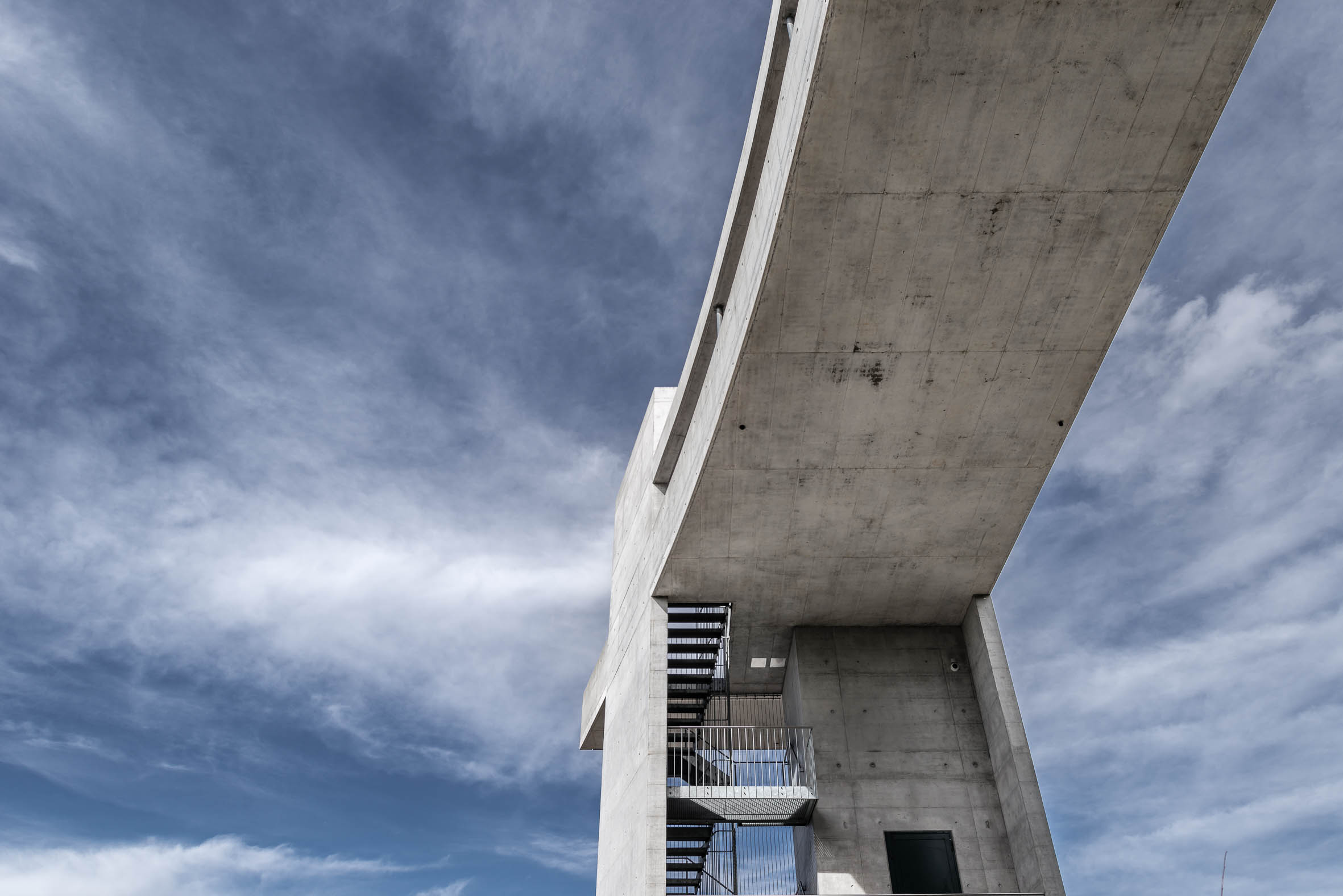 Architekturfotografie Panoramalift Treppenturm Rorschach | Gerd Schaller | BAUWERK PERSPEKTIVEN