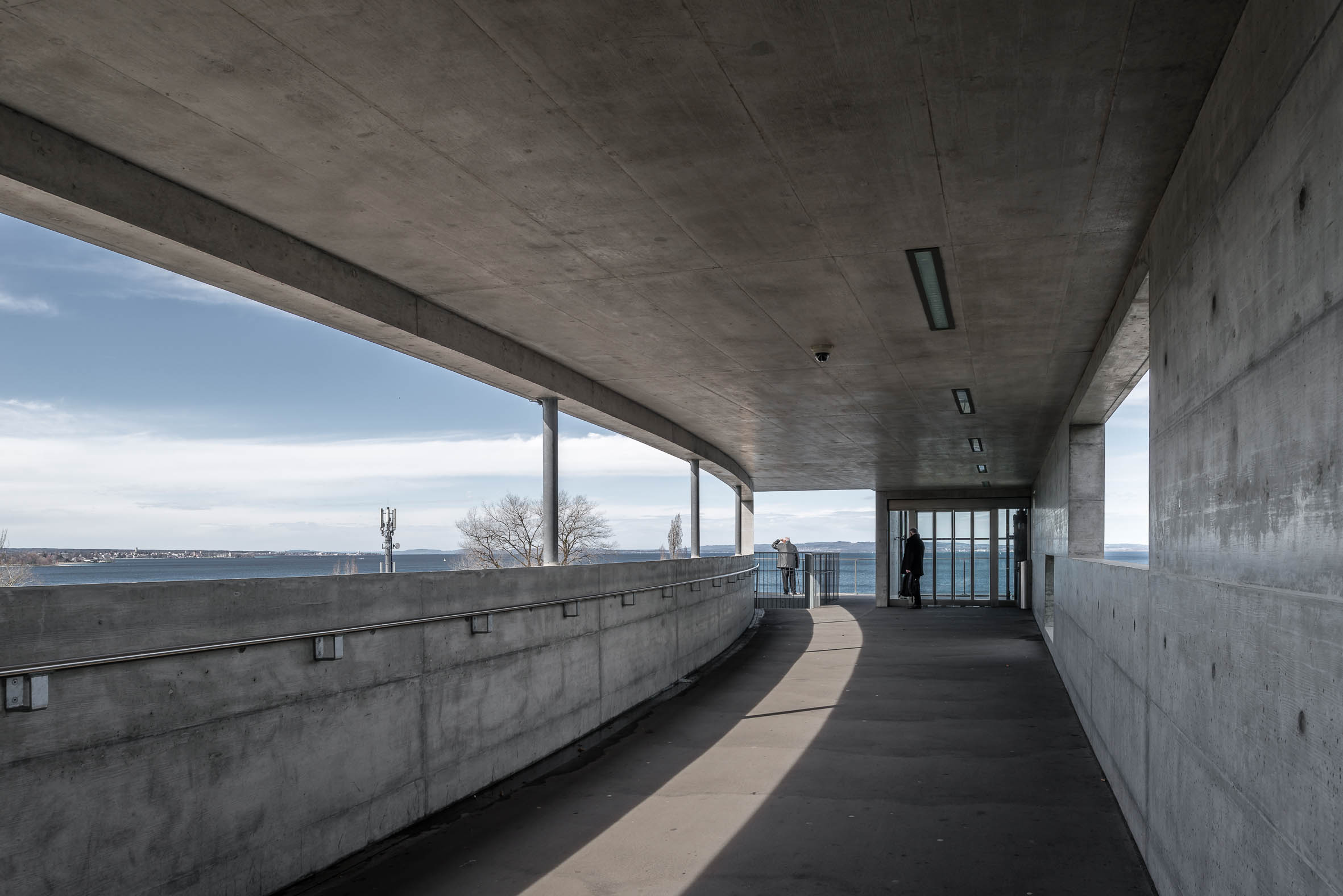 Architekturfotografie Panoramalift Treppenturm Rorschach | Gerd Schaller | BAUWERK PERSPEKTIVEN