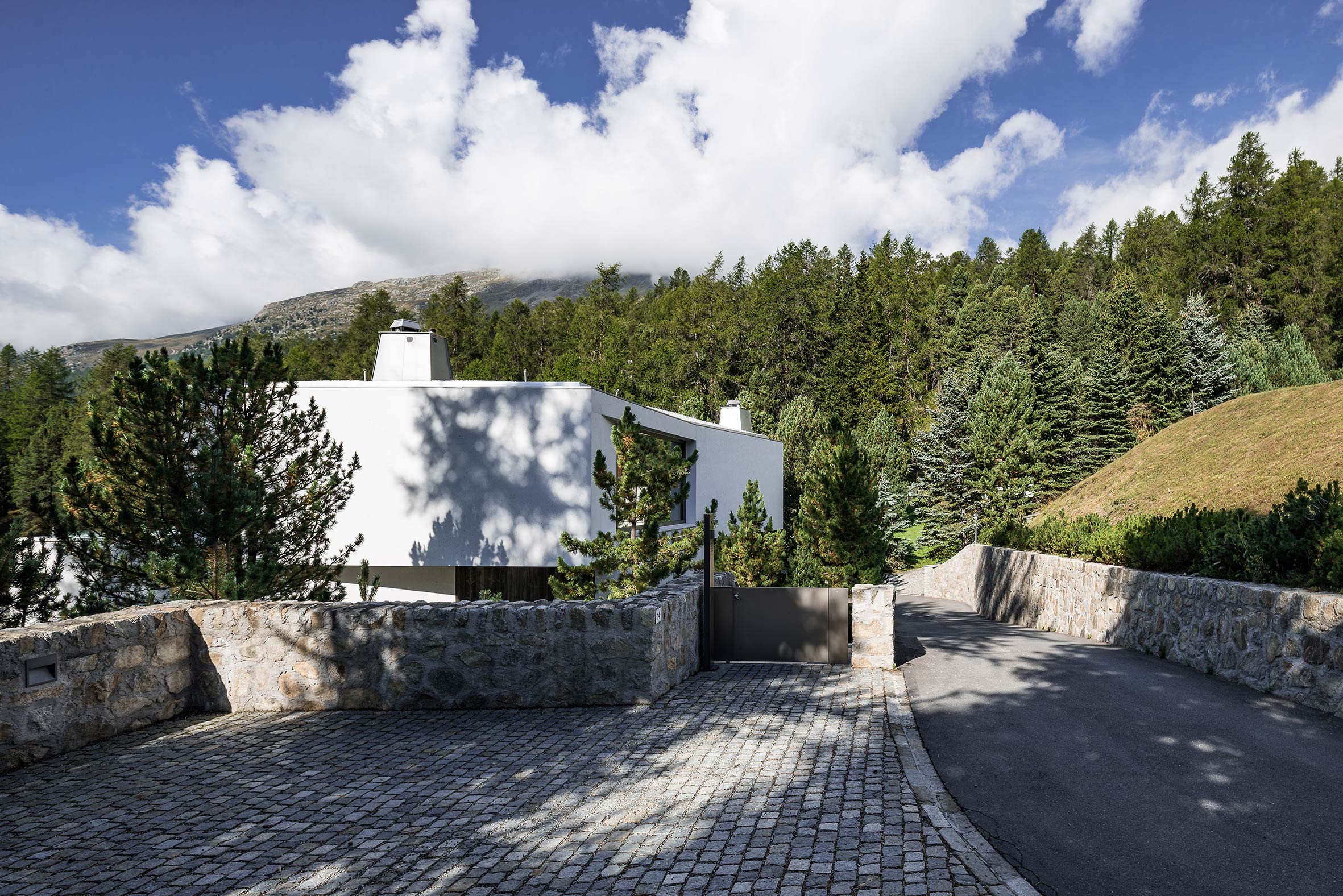 Architekturfotografie Haus C Sankt Moritz | Gerd Schaller | BAUWERK PERSPEKTIVEN