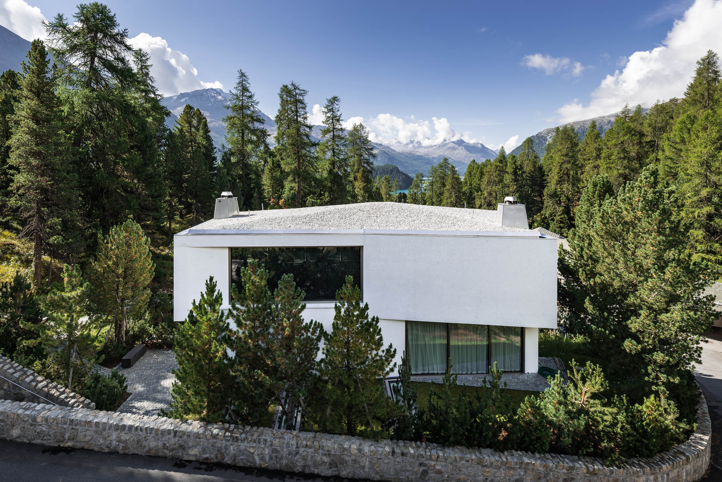 Architekturfotografie Haus C Sankt Moritz | Gerd Schaller | BAUWERK PERSPEKTIVEN