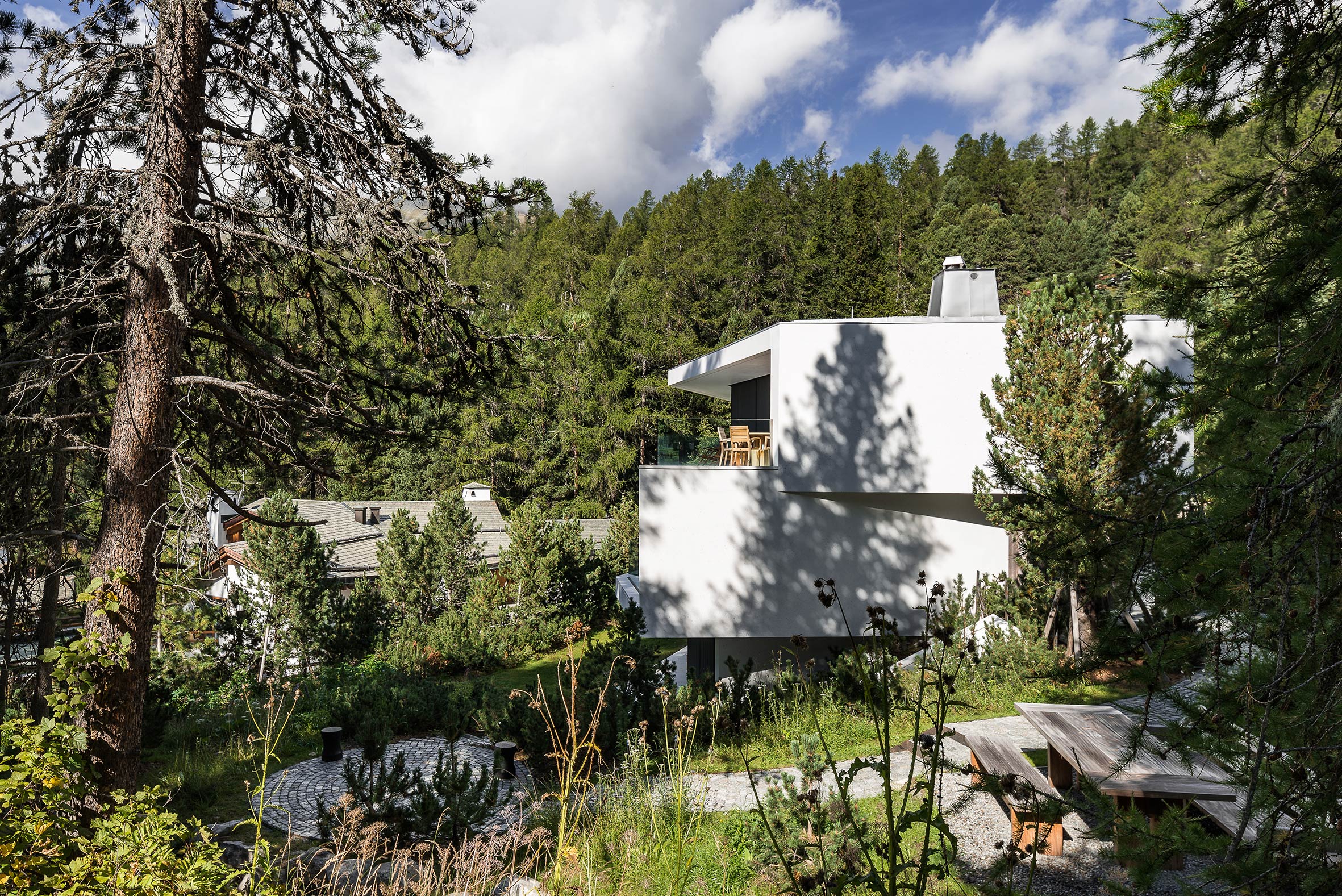 Architekturfotografie Haus C Sankt Moritz | Gerd Schaller | BAUWERK PERSPEKTIVEN