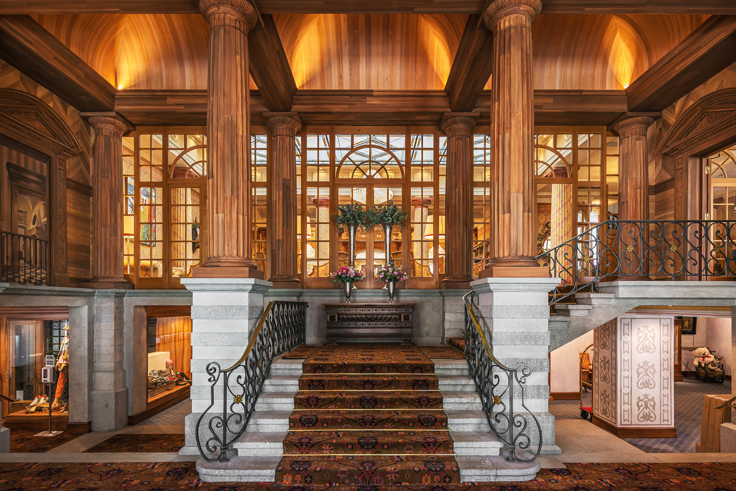 Architekturfotografie Hotel Kulm St. Moritz | Gerd Schaller | BAUWERK PERSPEKTIVEN